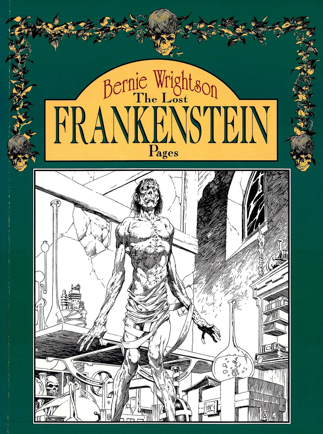 Portada ampliada de Wrightson - The Lost Frankenstein Pages (1993) (Lusiphur-DCP)