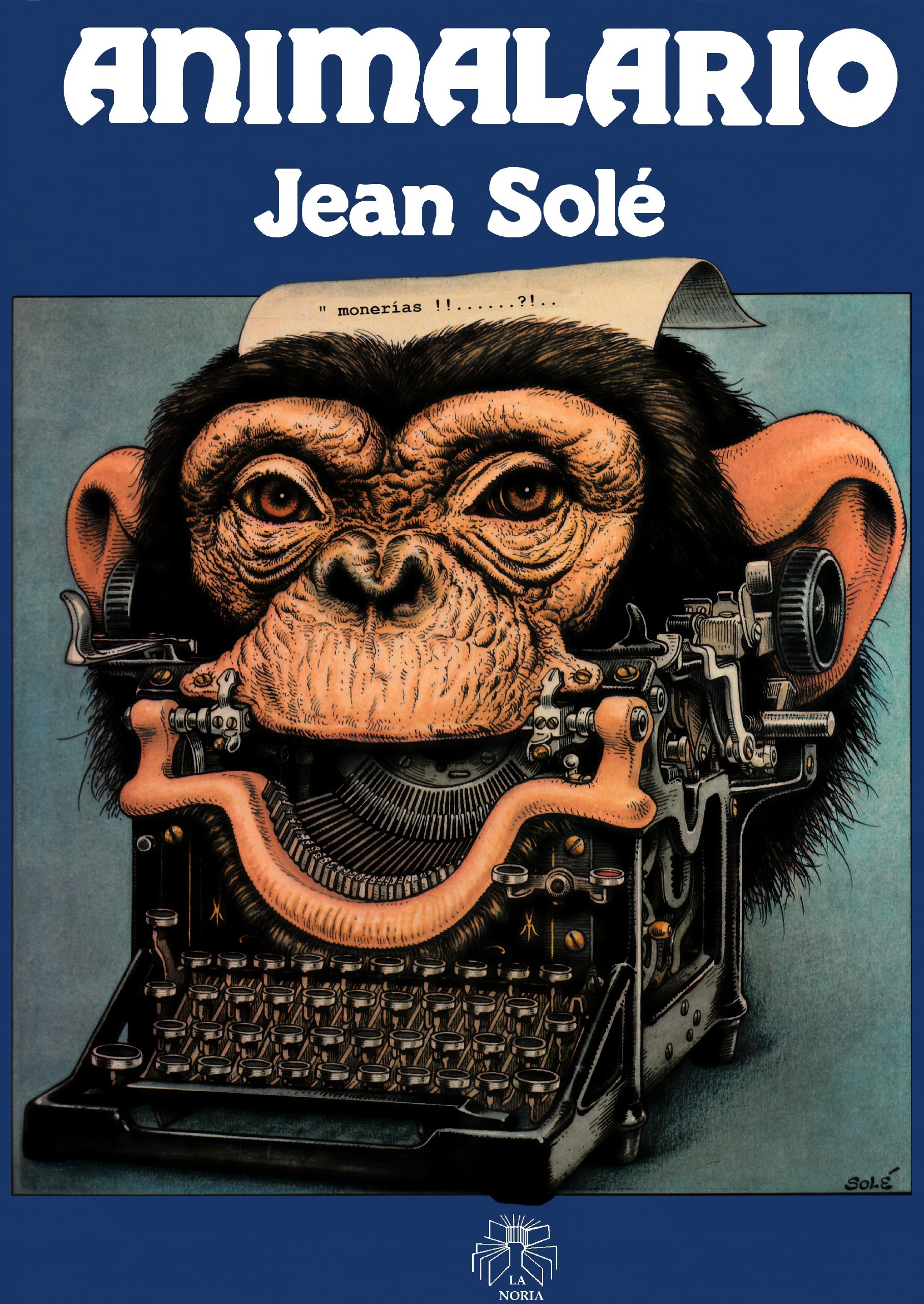 Portada ampliada de ANIMALARIO - JEAN SOLE - TRADUMAQ (MVM59)