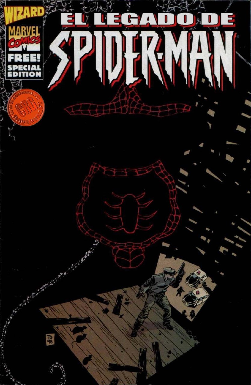 Portada ampliada de El legado de Spiderman-Wizard Traducido(CRG)(Ravencroft)