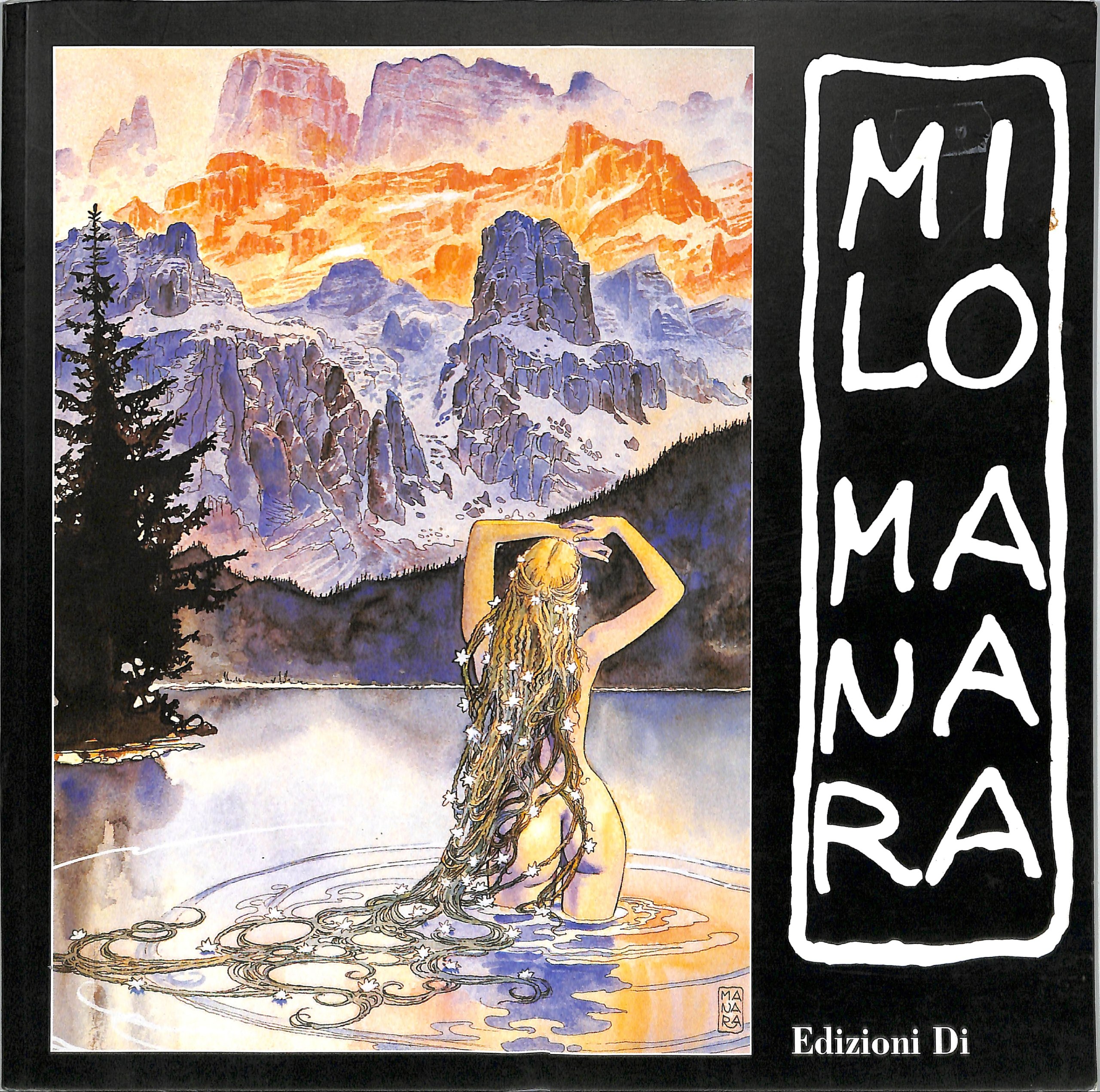 Portada ampliada de Manara - Catalogo de exposicion (Bolonia, 1999) (IT)