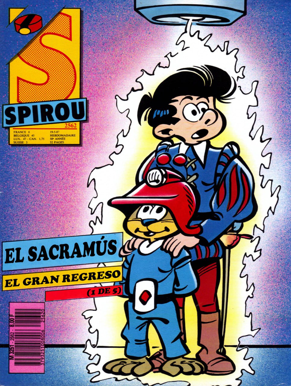 Portada ampliada de EL SACRAMÚS, EL GRAN REGRESO