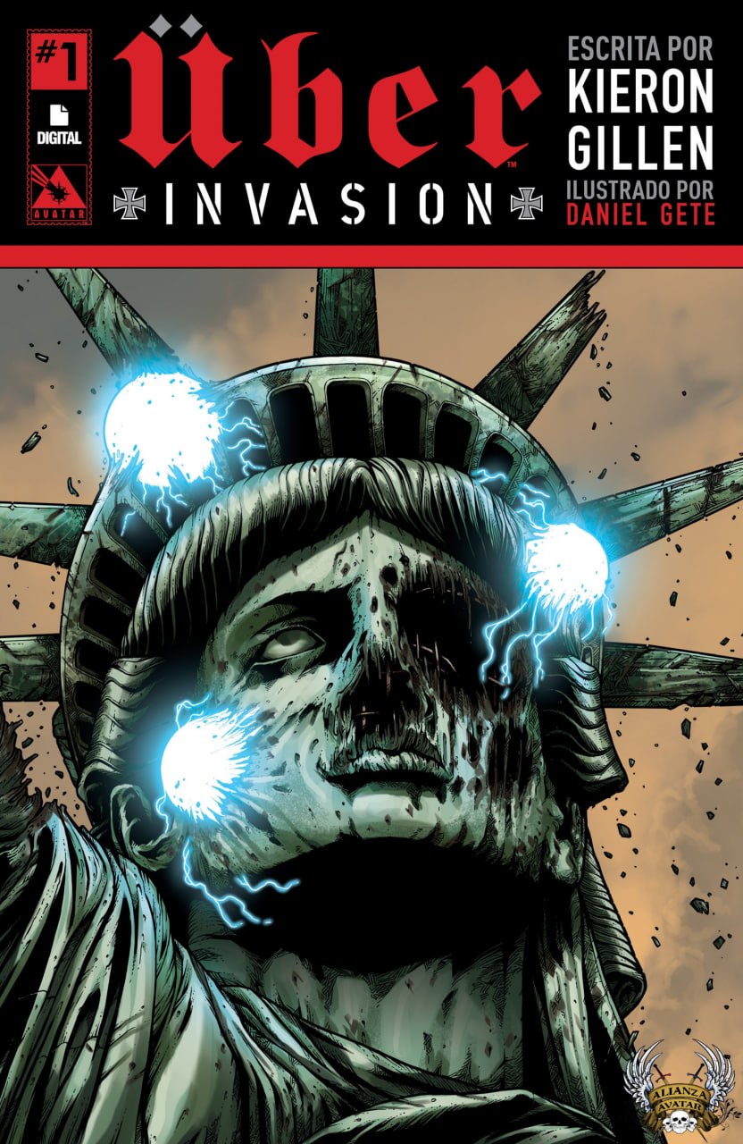 Portada ampliada de ÜBER INVASION
