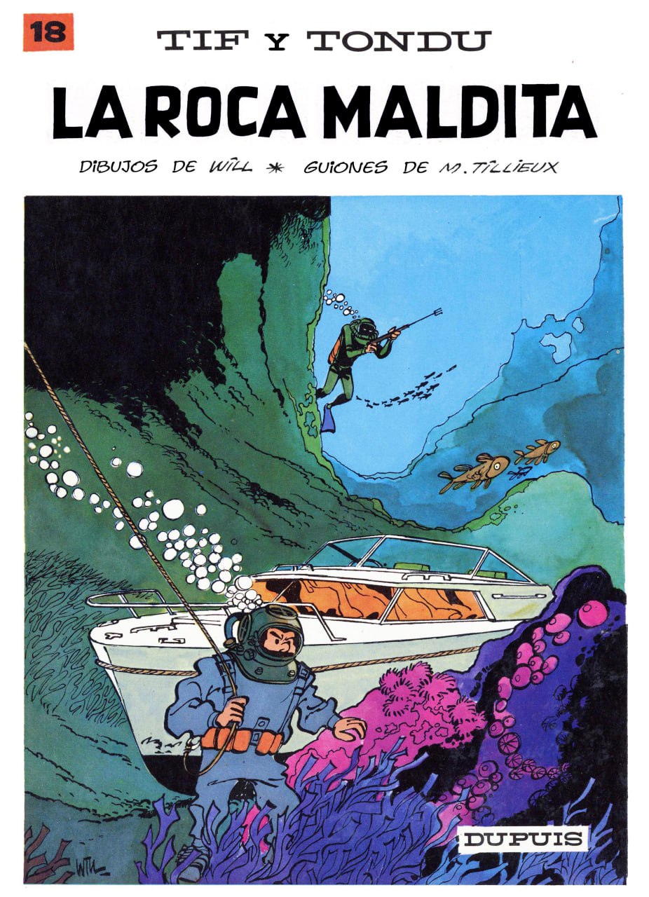 Portada ampliada de LA ROCA MALDITA