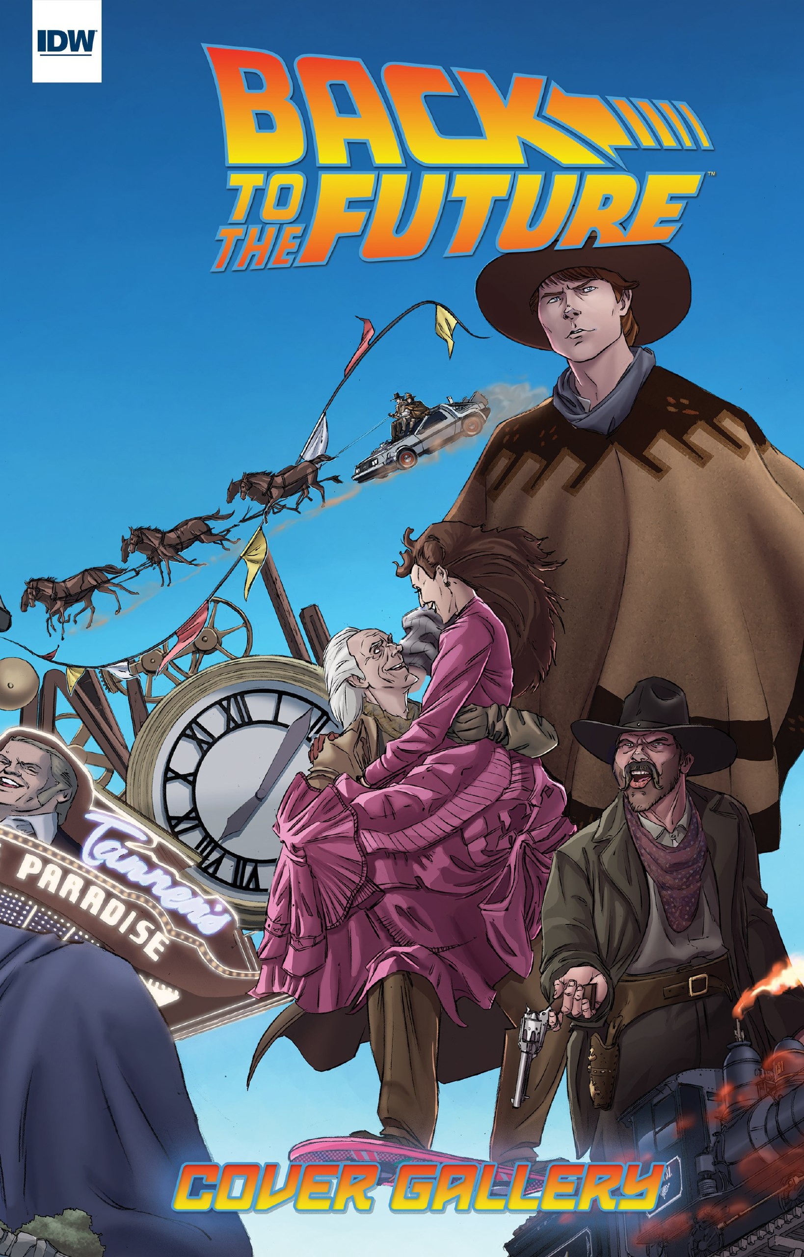 Portada ampliada de Back to the Future