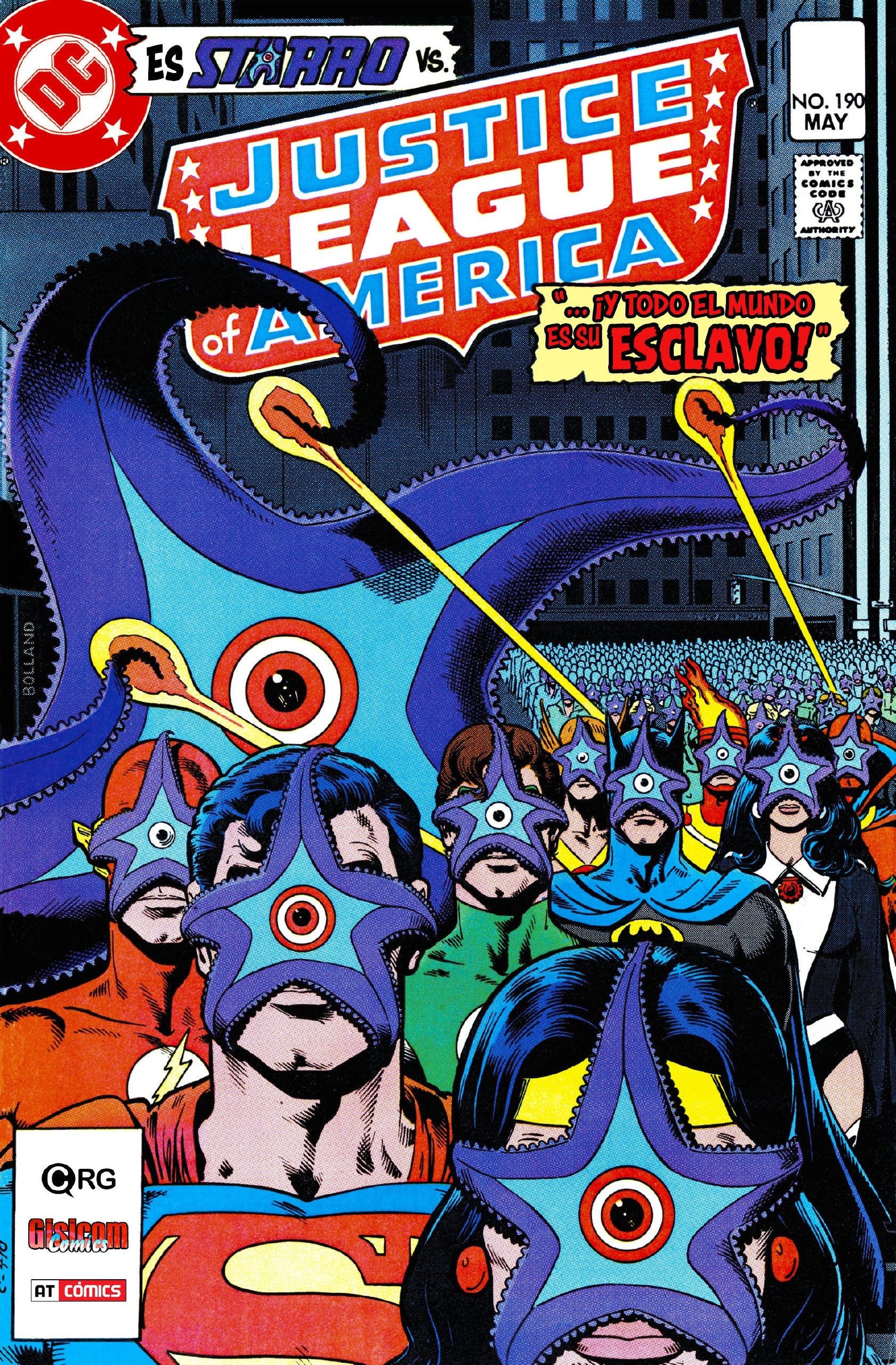 Portada ampliada de JUSTICE LEAGUE of AMERICA