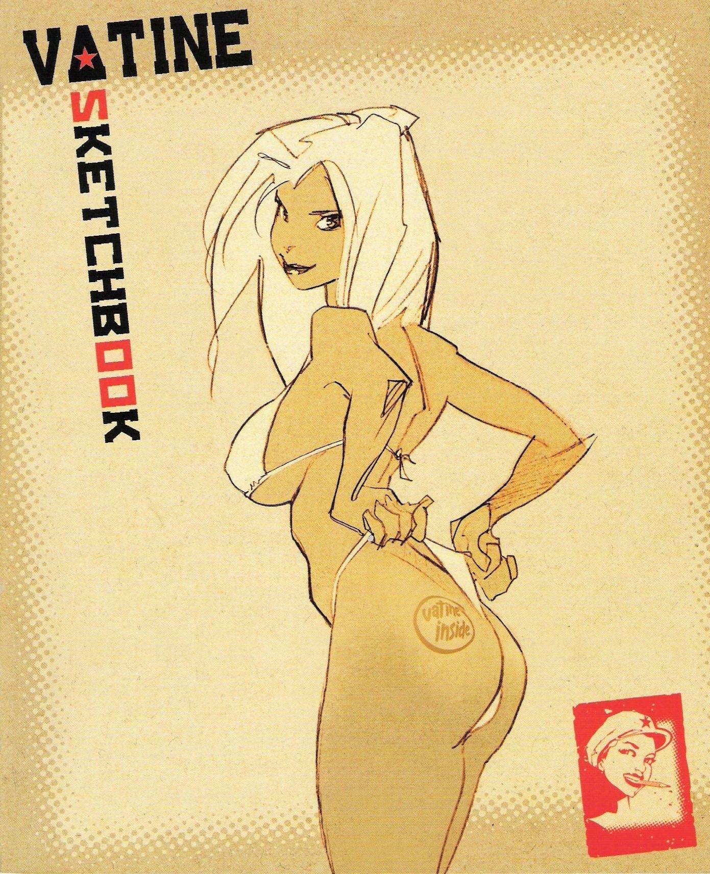 Portada ampliada de VATINE SKETCHBOOK