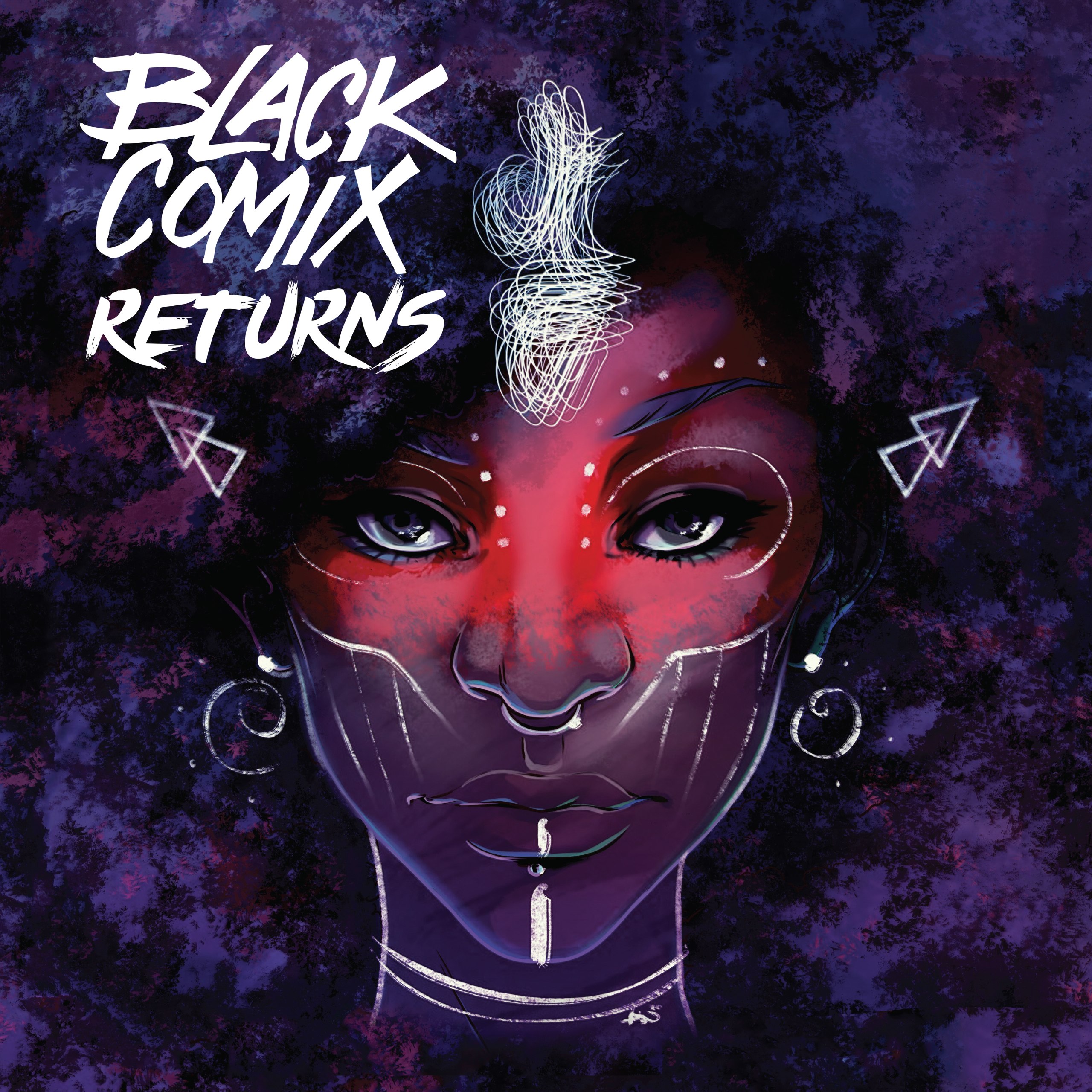Portada ampliada de BLACK COMIX RETURNS