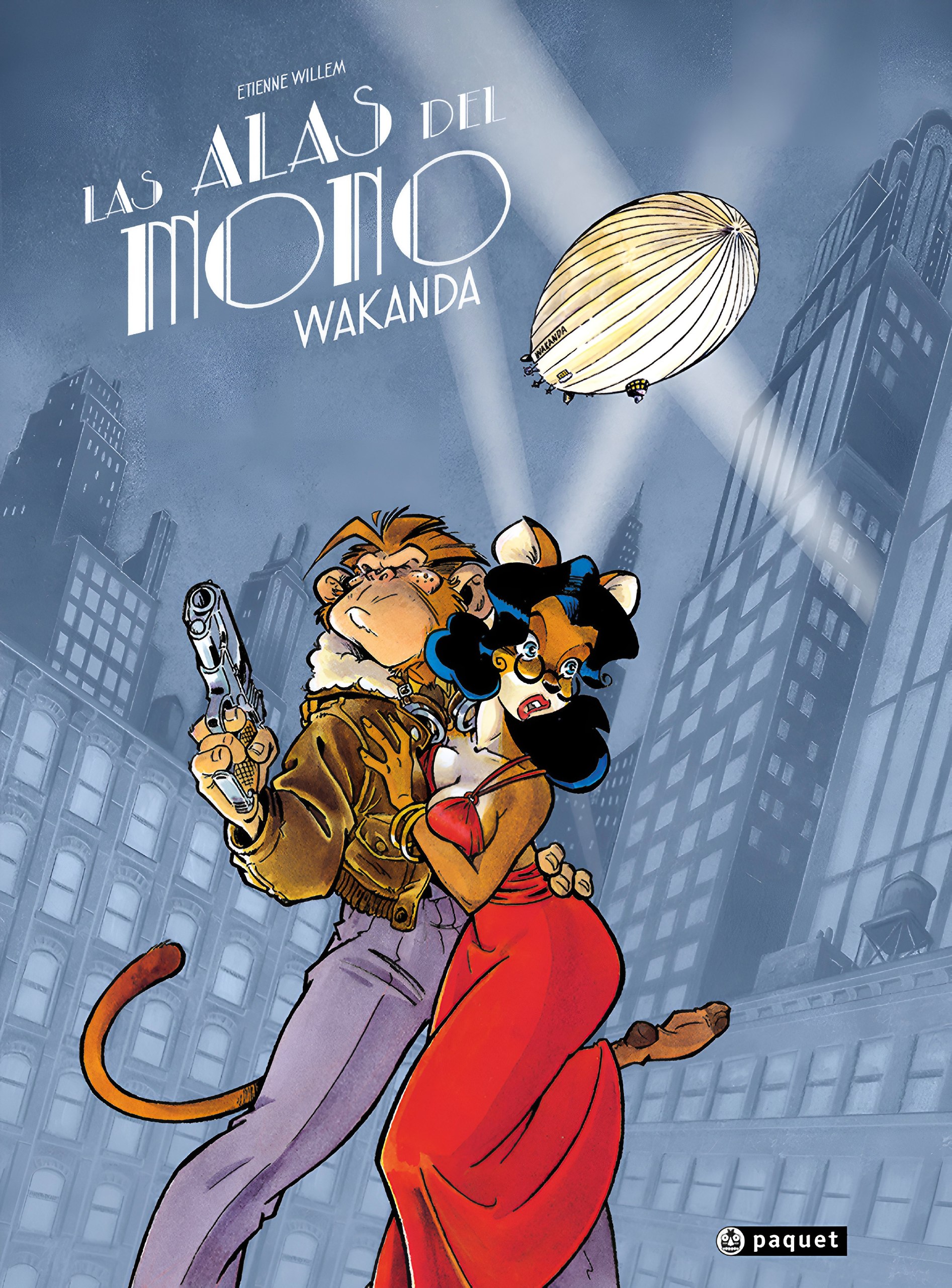 Portada ampliada de LAS ALAS DEL MONO WAKANDA