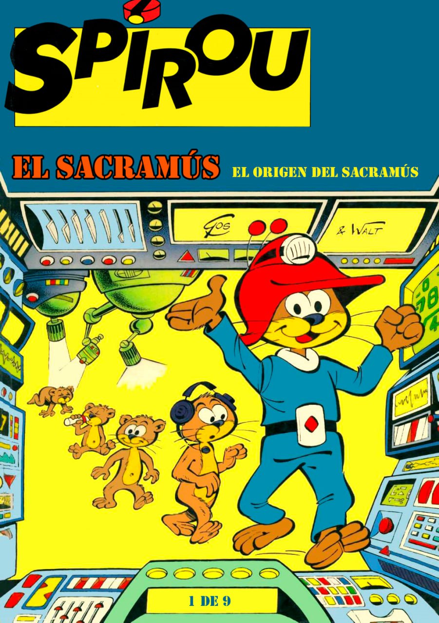 Portada ampliada de Spirou