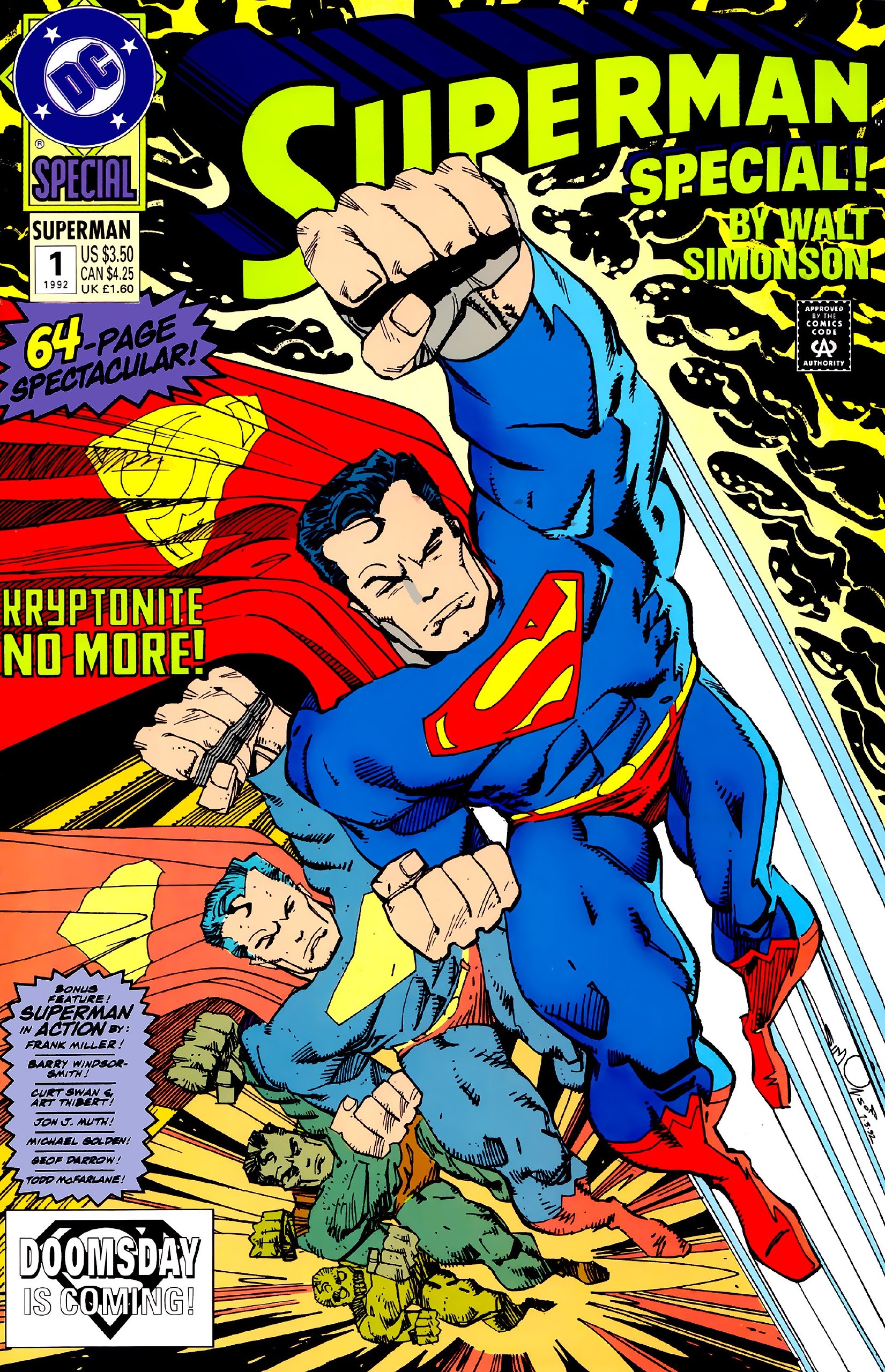 Portada ampliada de SUPERMAN SPECIAL!