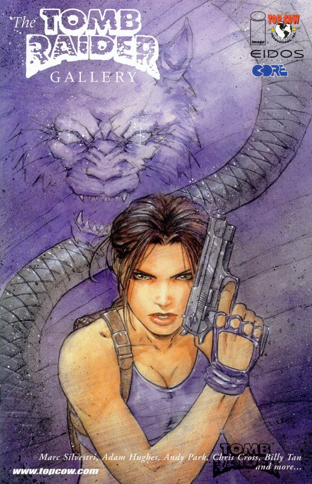 Portada ampliada de The TOMB RAIDER GALLERY