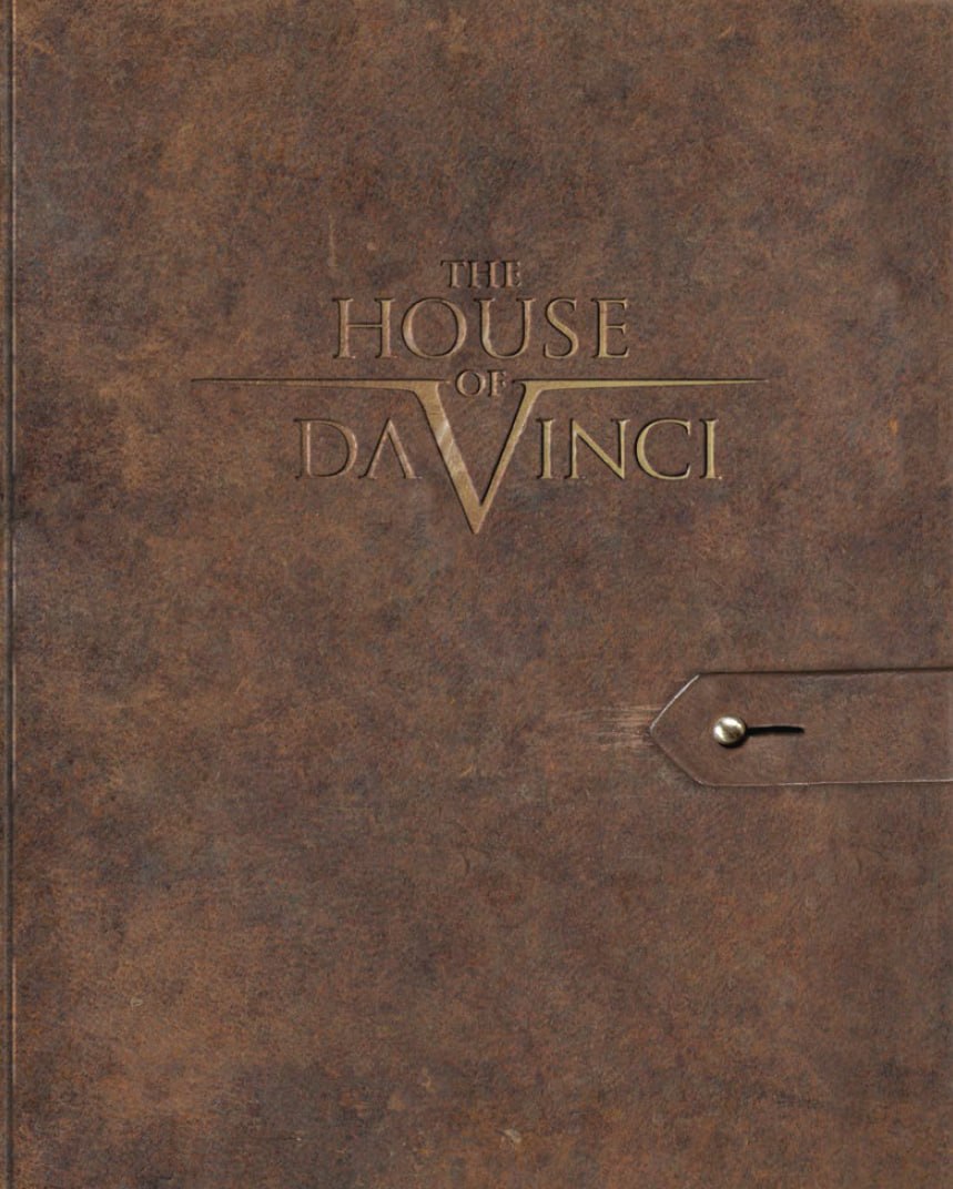 Portada ampliada de The House of DaVinci