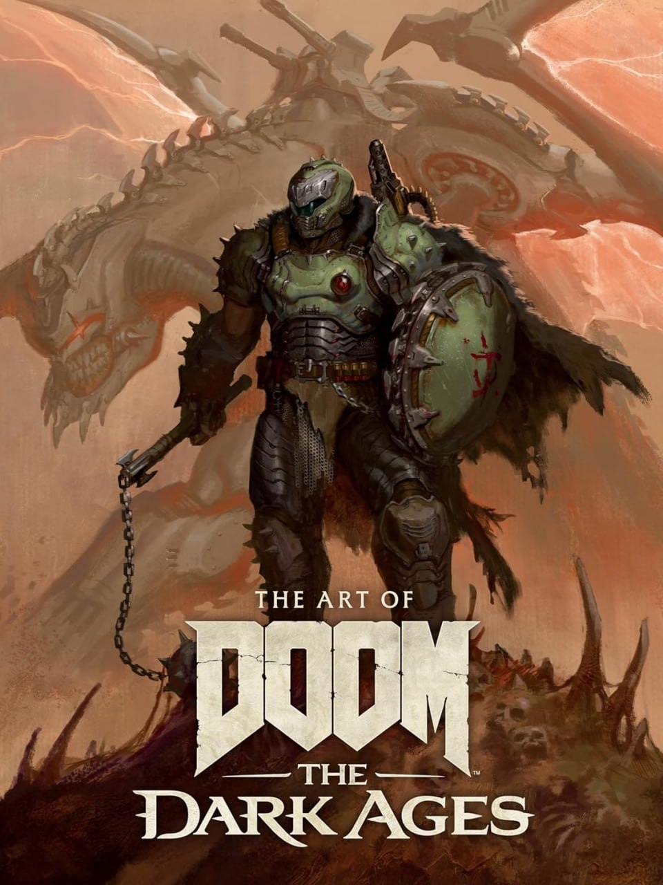 Portada ampliada de THE ART OF DOOM THE DARK AGES