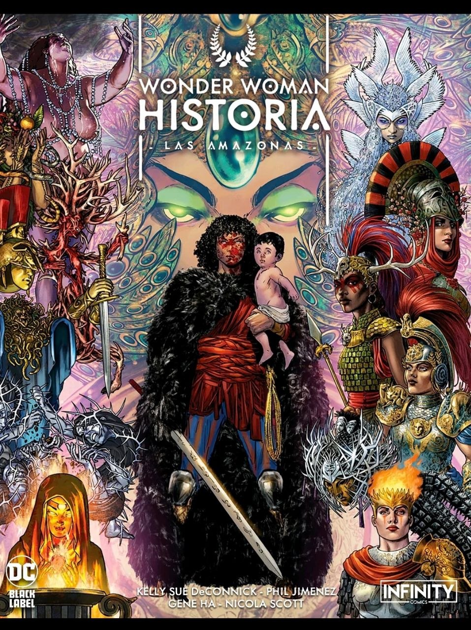 Portada ampliada de WONDER WOMAN HISTORIA LAS AMAZONAS