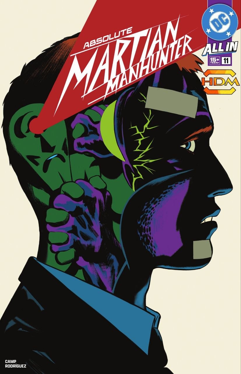 Portada ampliada de Absolute Martian Manhunter