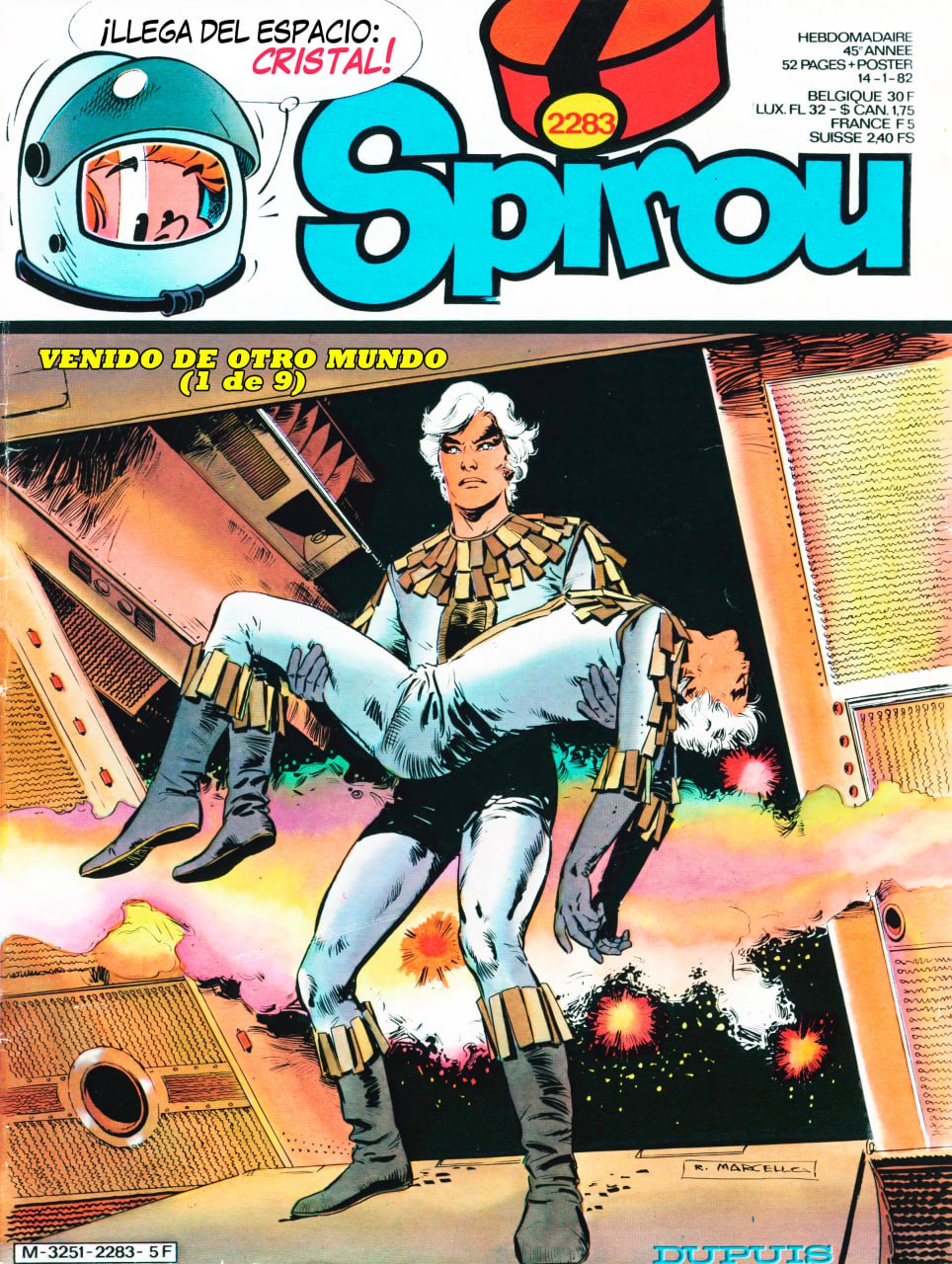 Portada ampliada de Spirou