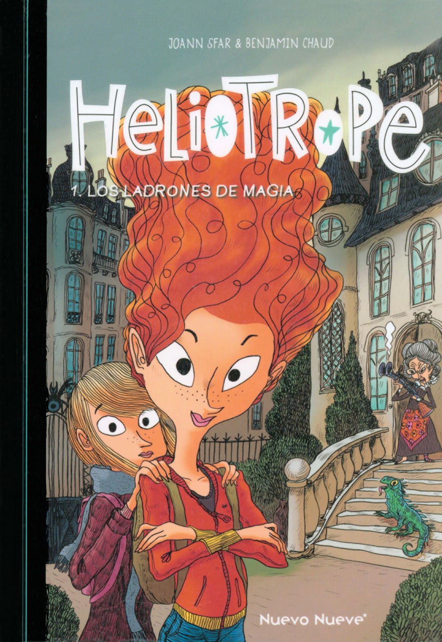 Portada ampliada de HelioTROPE 1. Los ladrones de magia