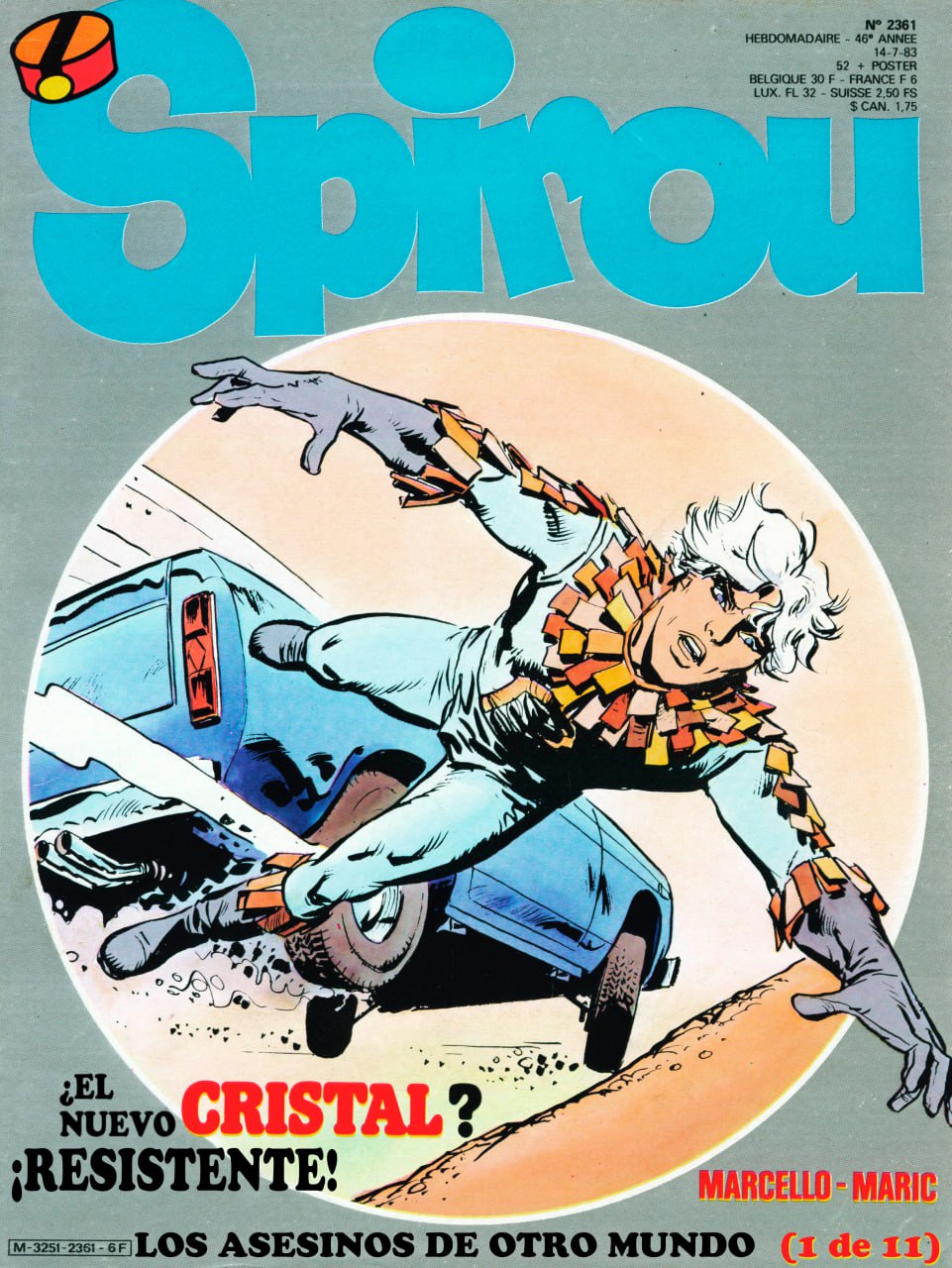 Portada ampliada de Spirou