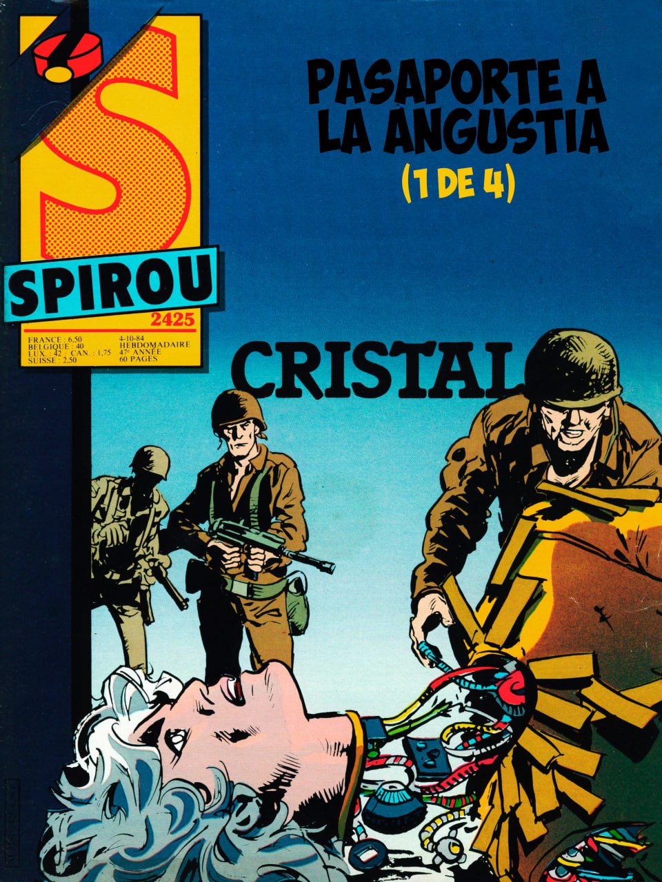 Portada ampliada de Pasaporte a la angustia (1 de 4)