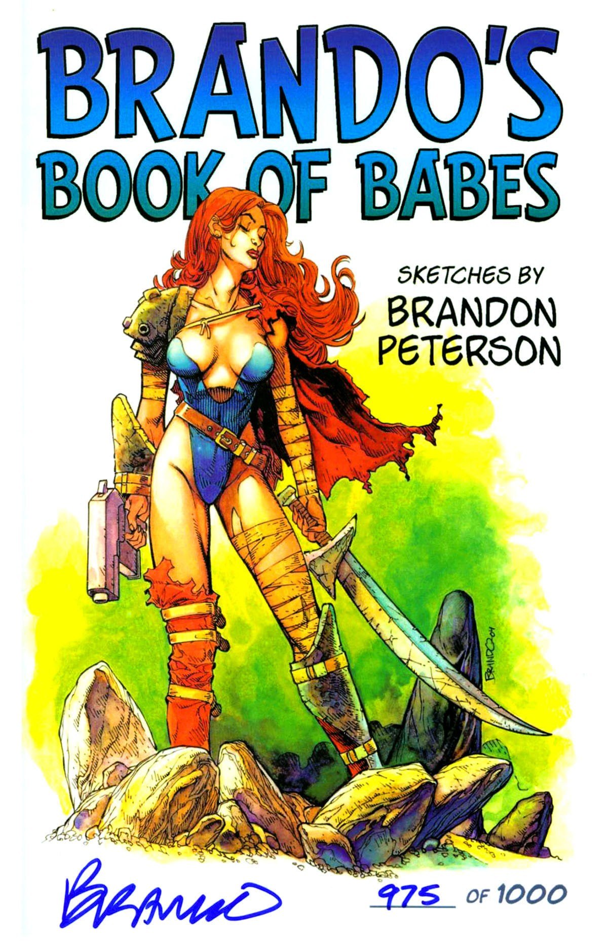 Portada ampliada de BRANDO'S BOOK OF BABES