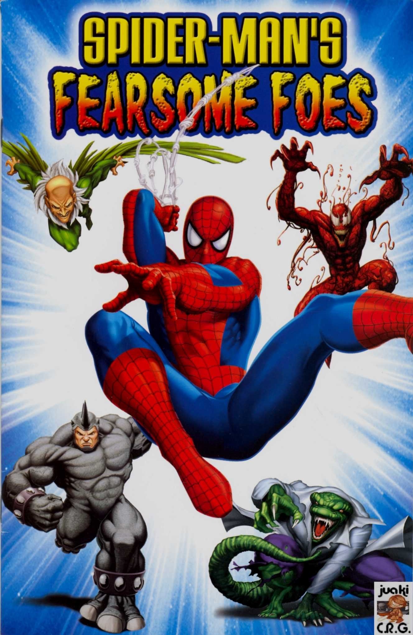 Portada ampliada de SPIDER-MAN'S FEARSOME FOES