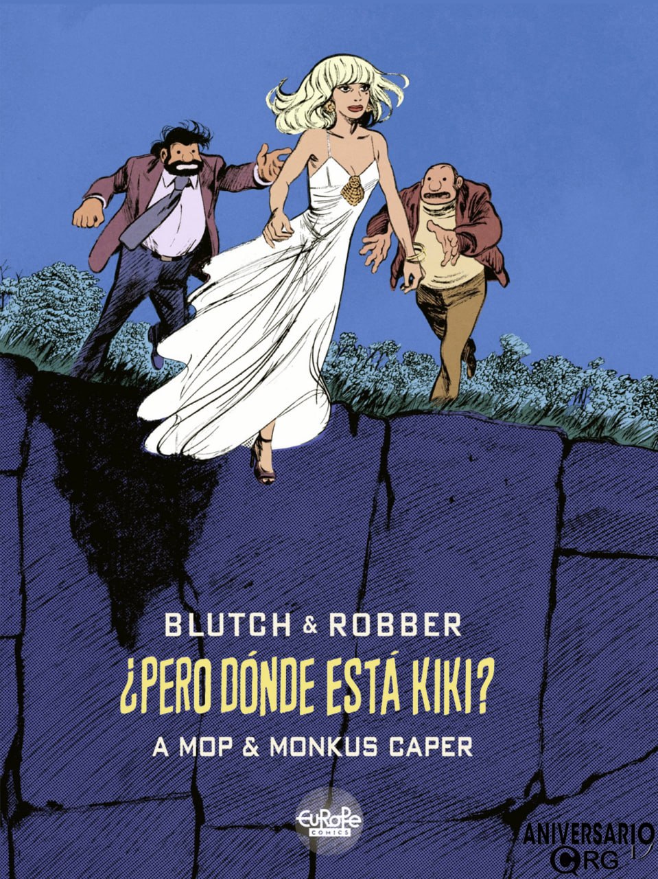 Portada ampliada de ¿Pero dónde está Kiki? A Mop & Monkus Caper