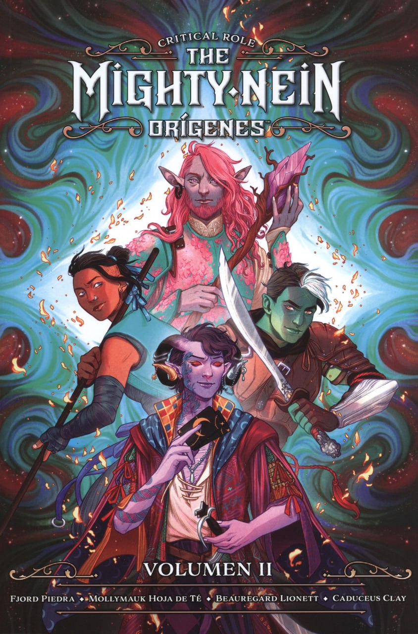 Portada ampliada de The Mighty Nein Orígenes