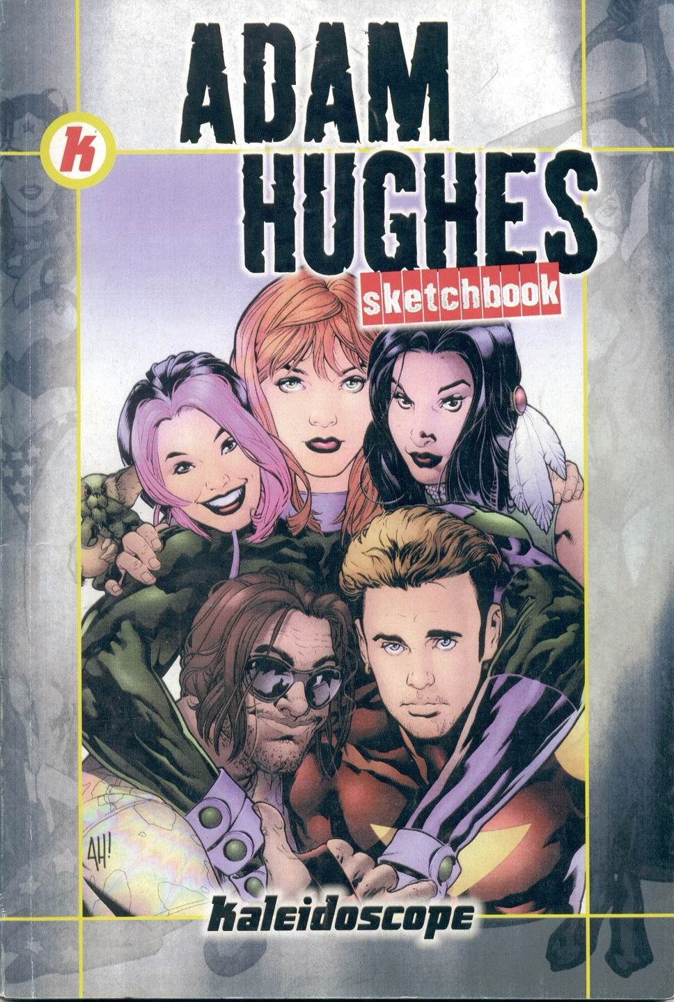 Portada ampliada de ADAM HUGHES sketchbook