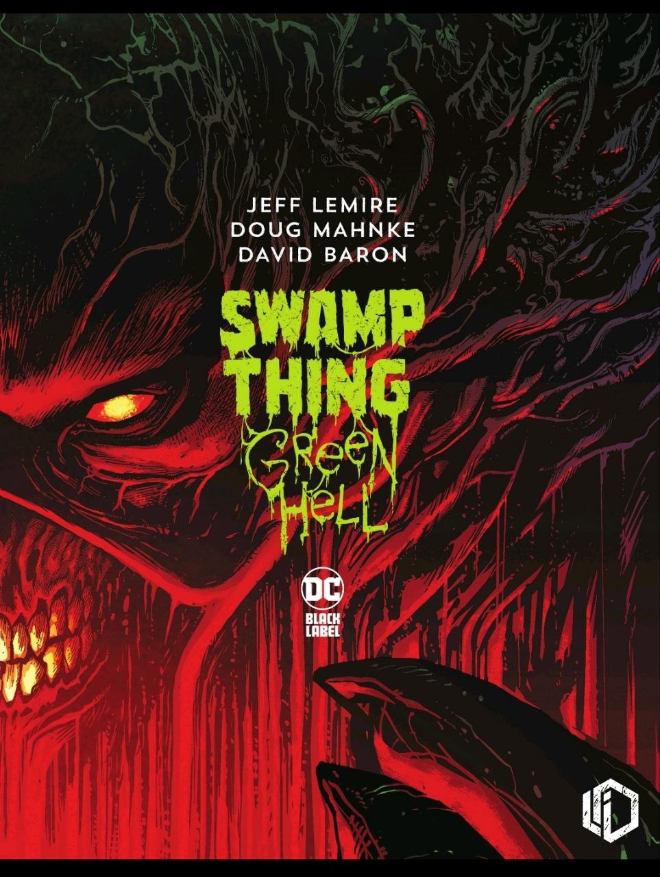 Portada ampliada de SWAMP THING Green HELL