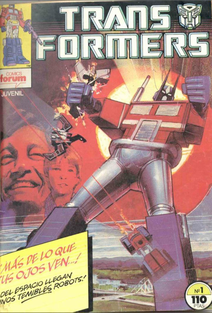 Portada ampliada de TRANS FORMERS