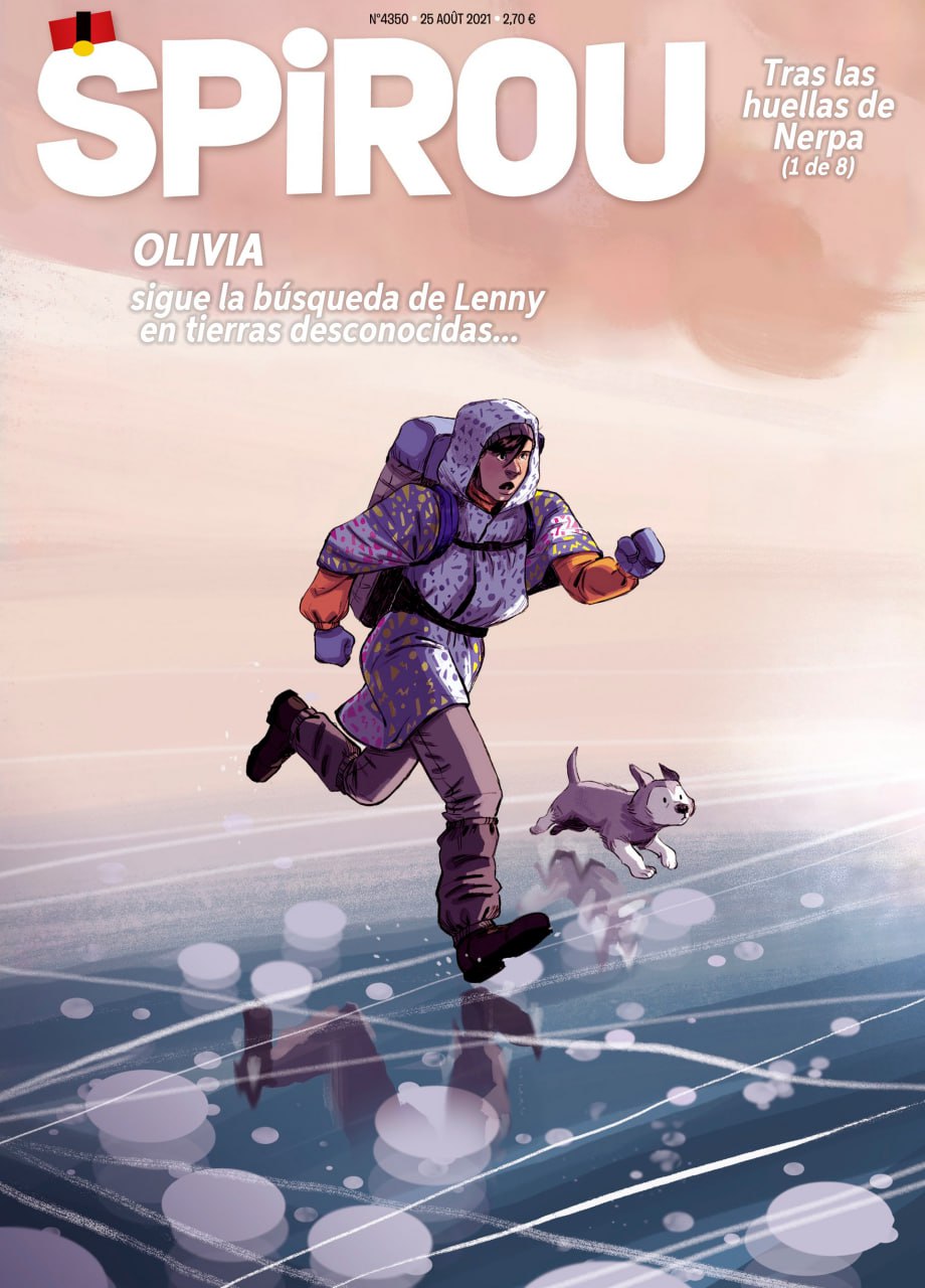 Portada ampliada de SPIROU