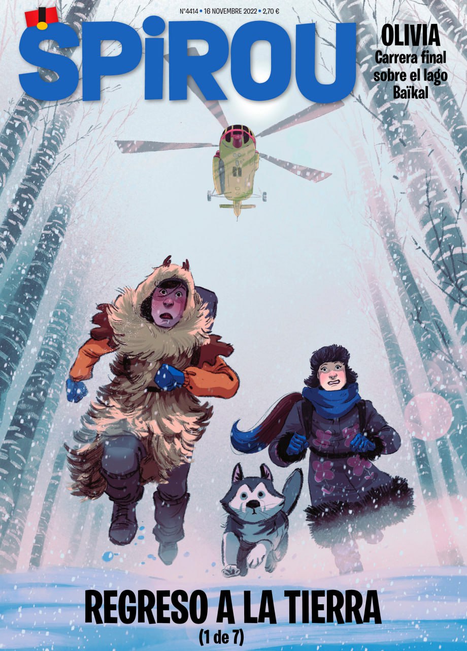 Portada ampliada de Spirou