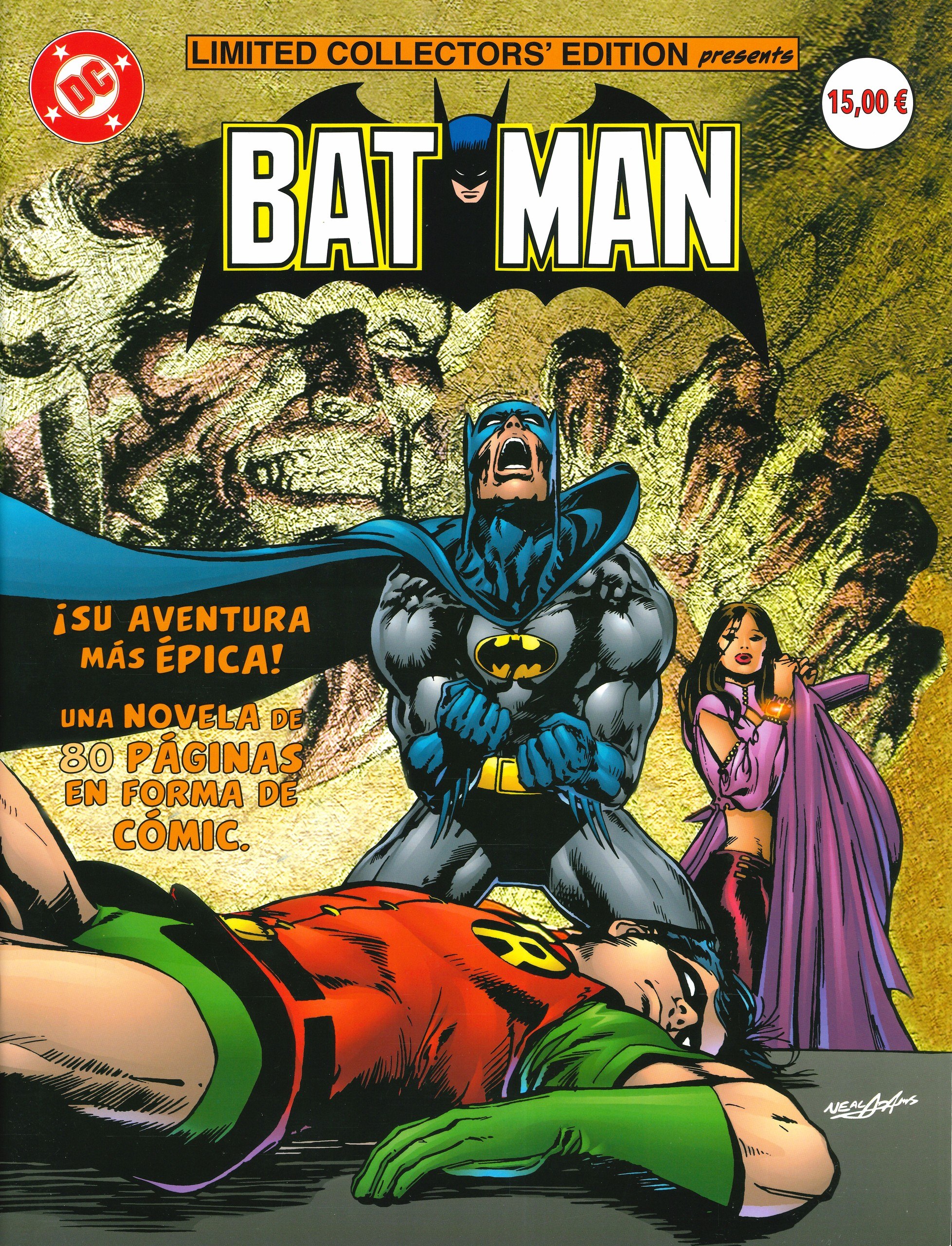 Portada ampliada de BATMAN