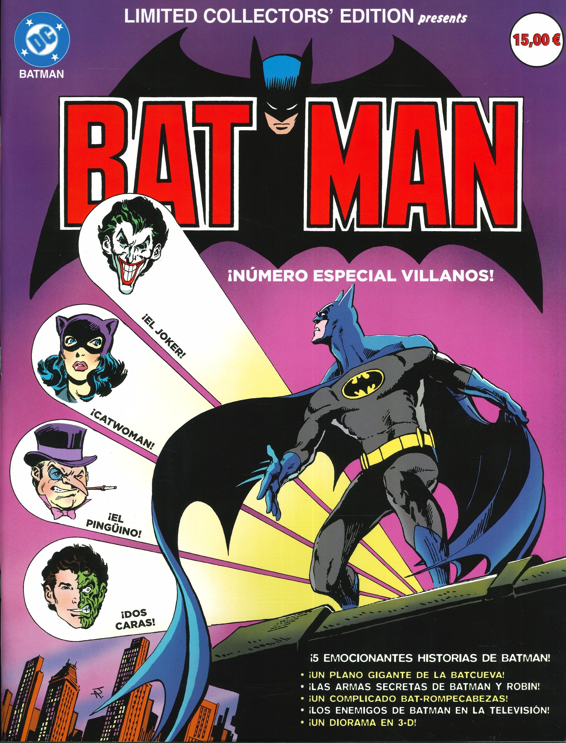 Portada ampliada de BAT MAN