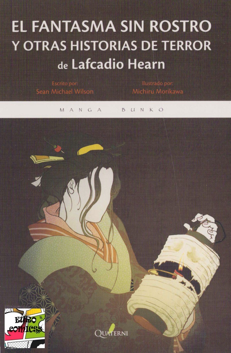 Portada ampliada de EL FANTASMA SIN ROSTRO Y OTRAS HISTORIAS DE TERROR de Lafcadio Hearn