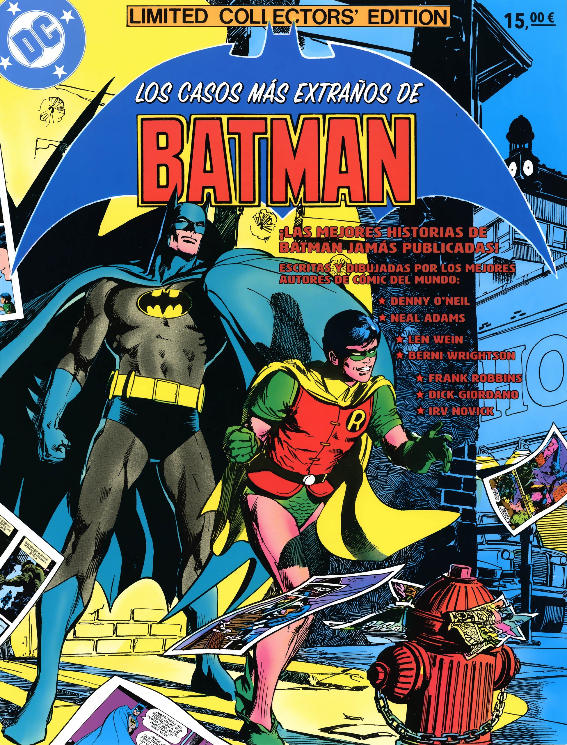 Portada ampliada de LOS CASOS MÁS EXTRAÑOS DE BATMAN