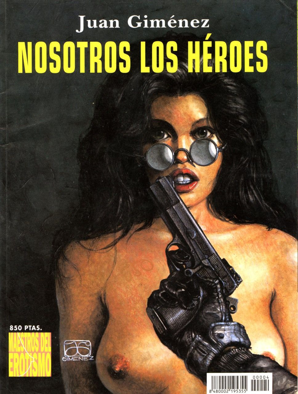 Portada ampliada de NOSOTROS LOS HÉROES