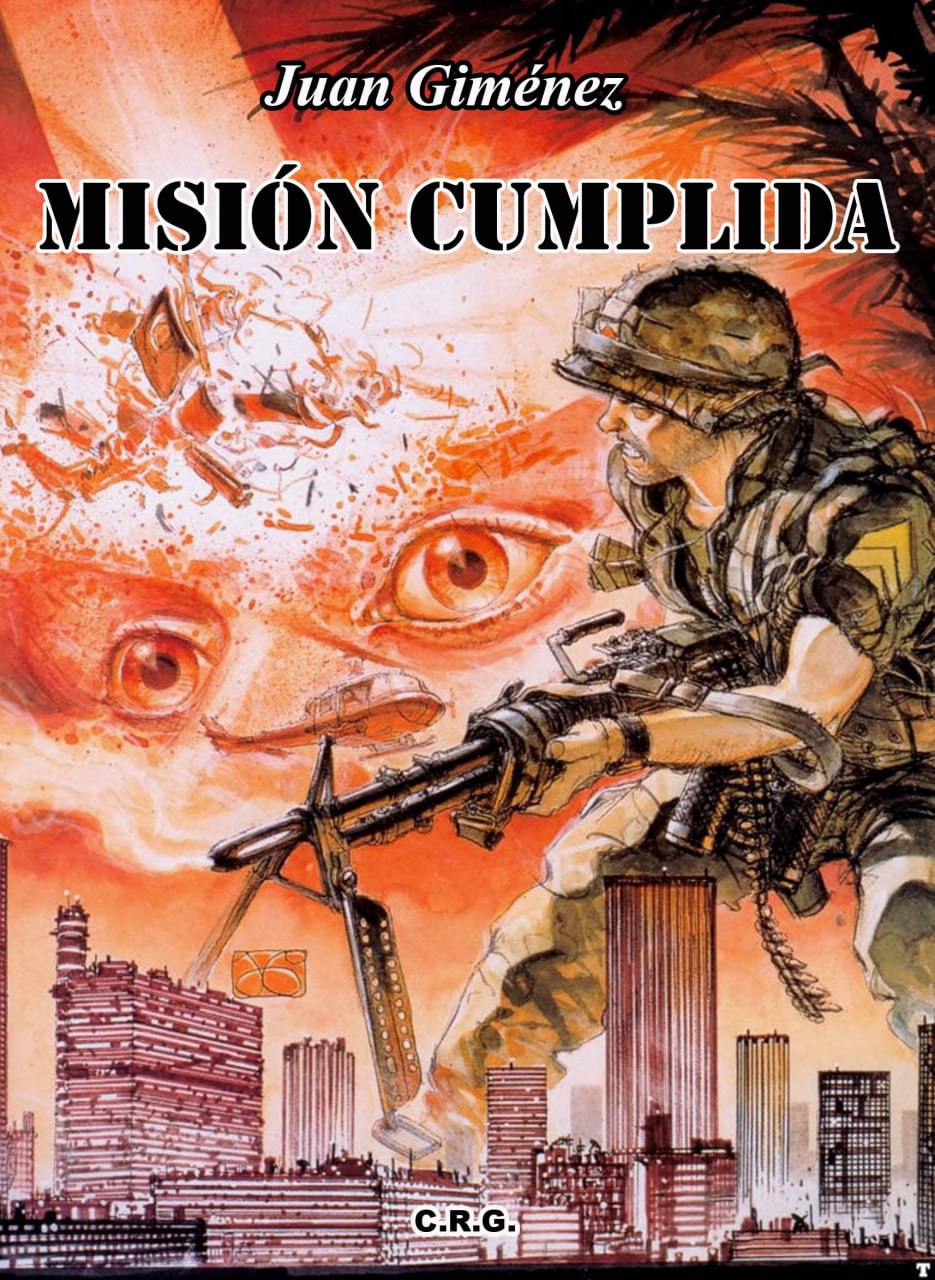 Portada ampliada de MISIÓN CUMPLIDA