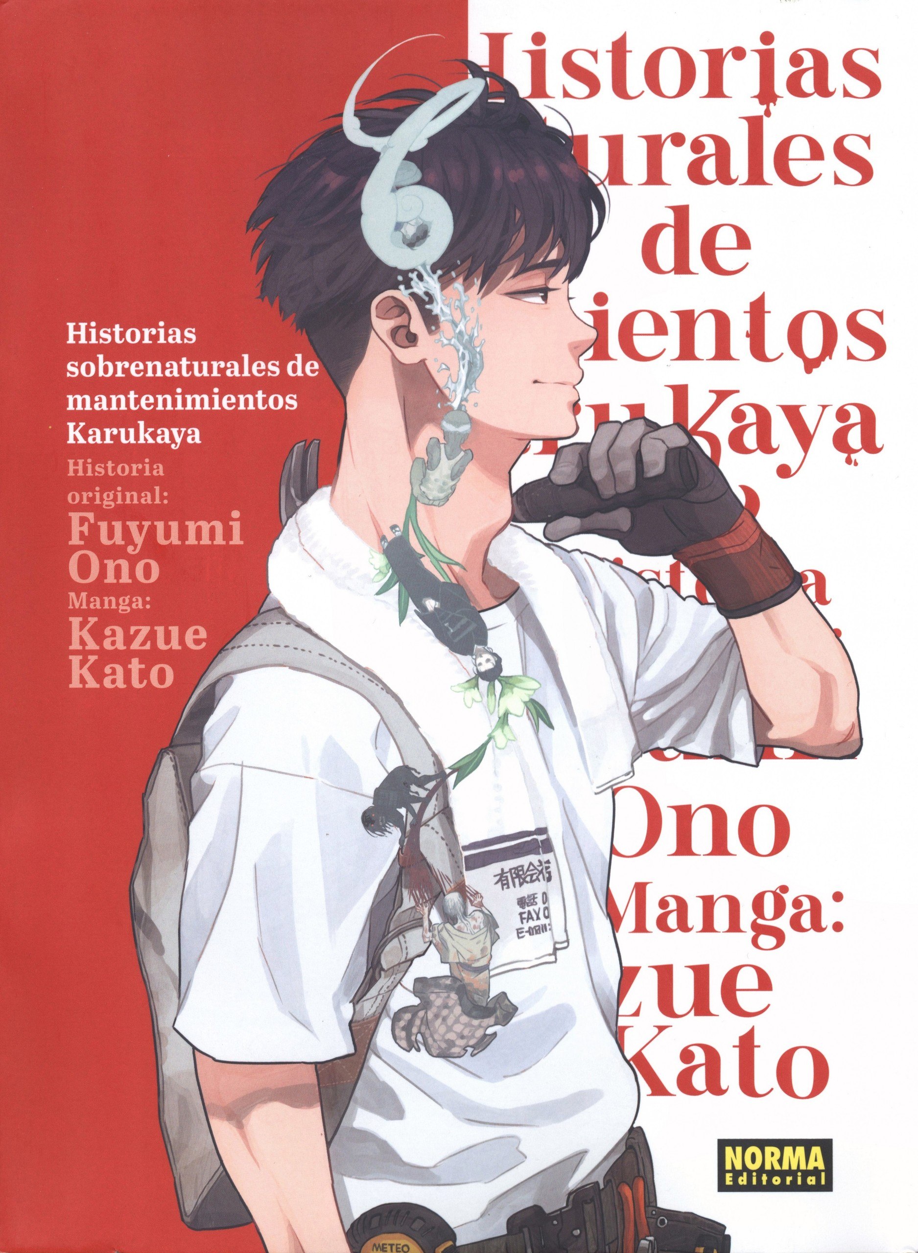 Portada ampliada de Historias sobrenaturales de mantenimientos Karukaya