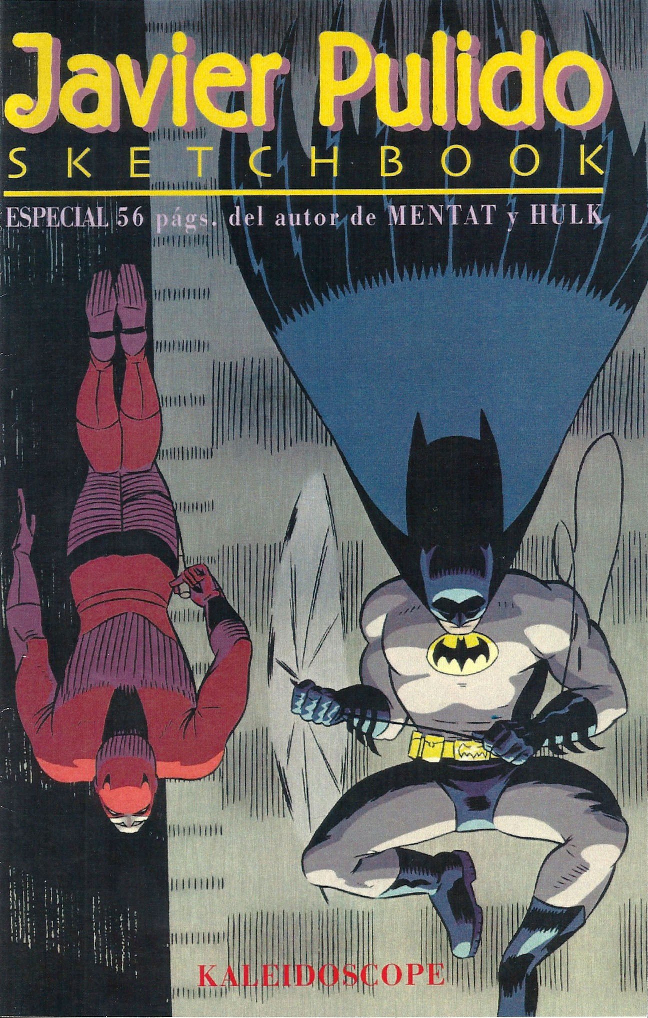 Portada ampliada de Javier Pulido SKETCHBOOK