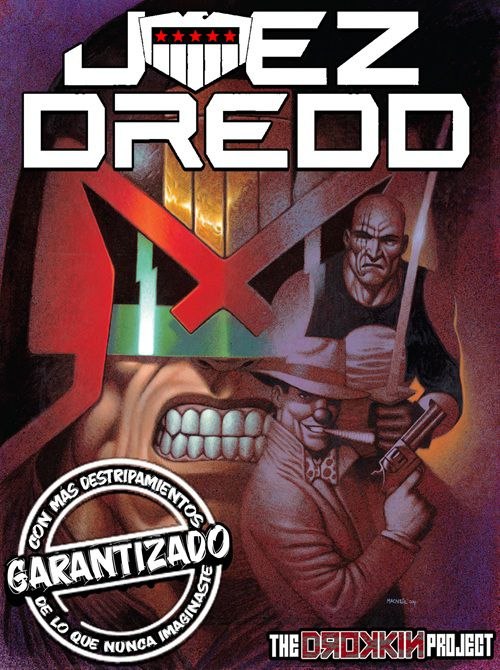 Portada ampliada de Juez Dredd