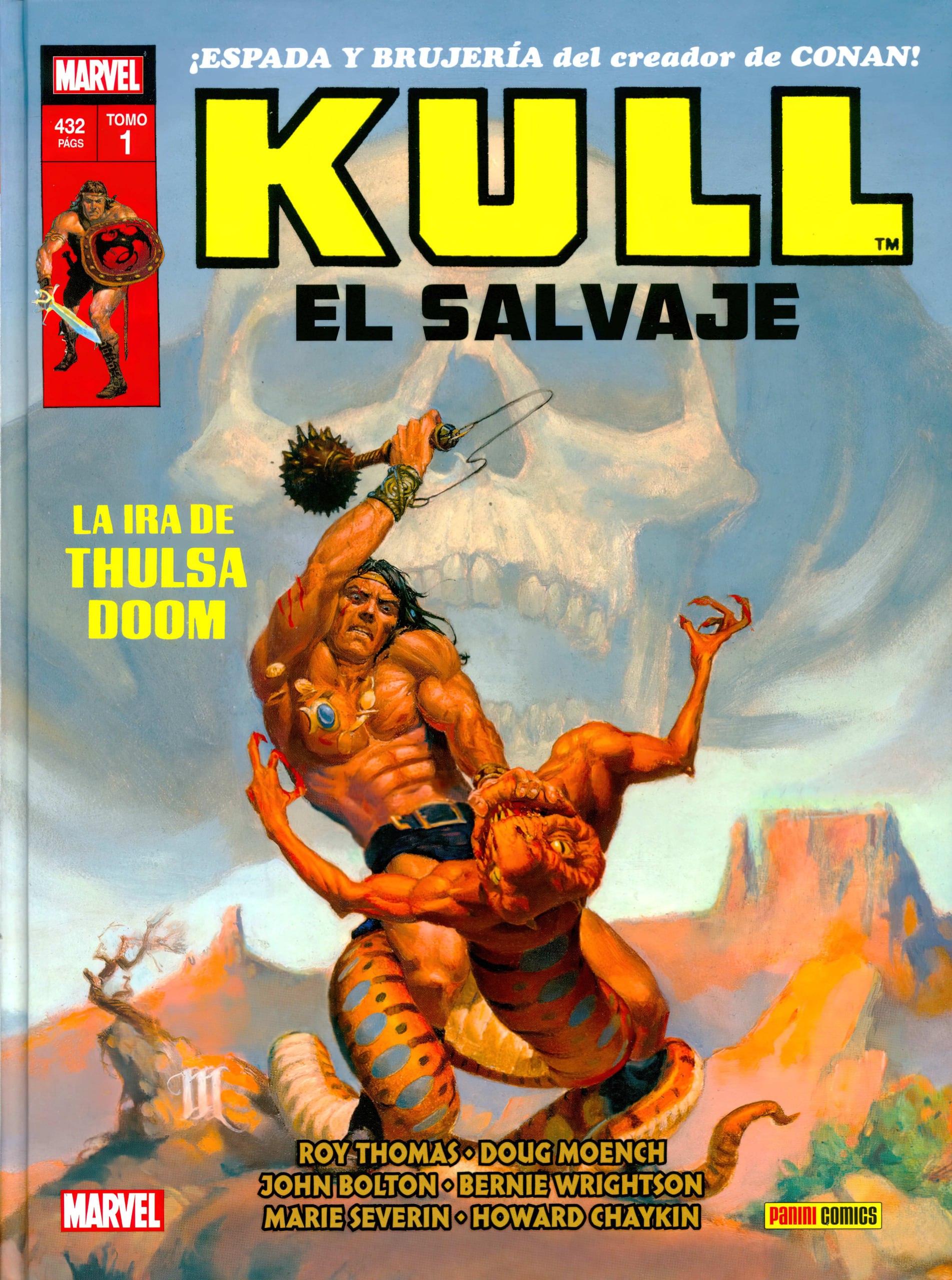 Portada ampliada de KULL EL SALVAJE