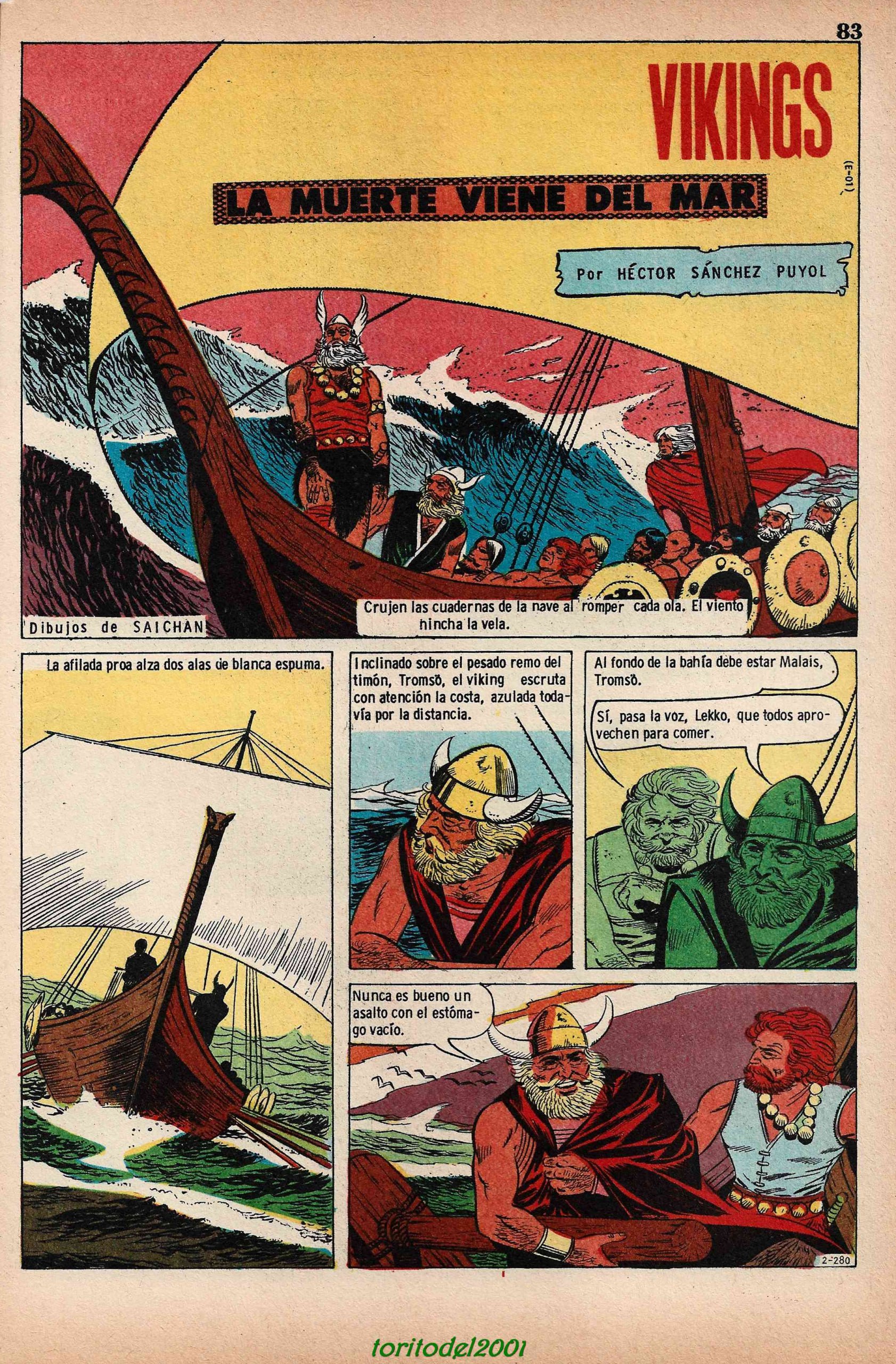 Portada ampliada de LA MUERTE VIENE DEL MAR