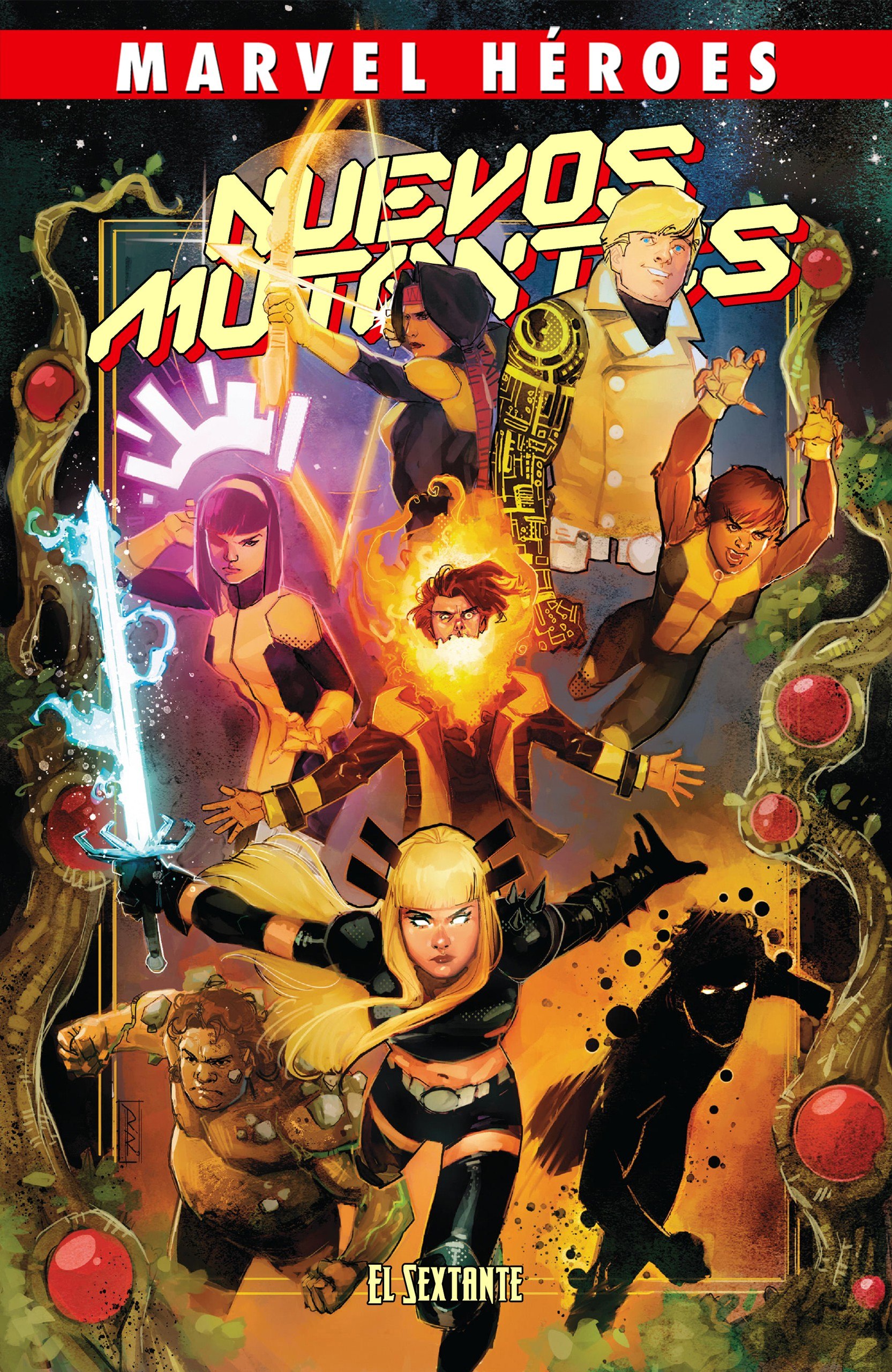Portada ampliada de NUEVOS MUTANTES