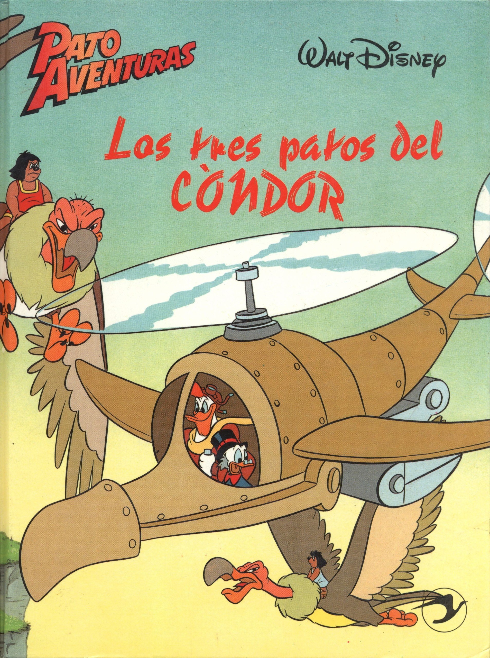 Portada ampliada de Los tres patos del CONDOR