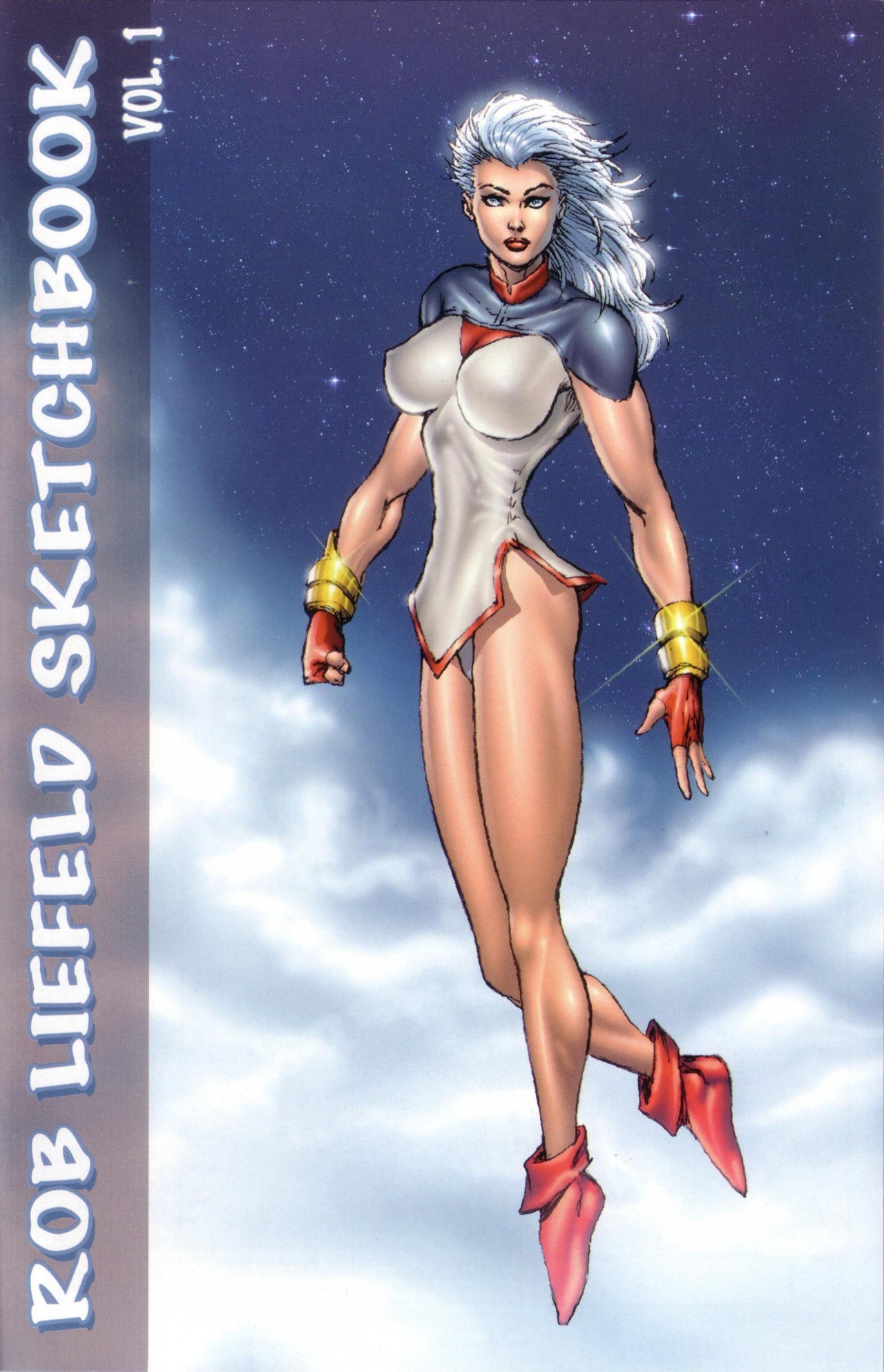 Portada ampliada de Rob Liefeld Sketchbook Vol. 1
