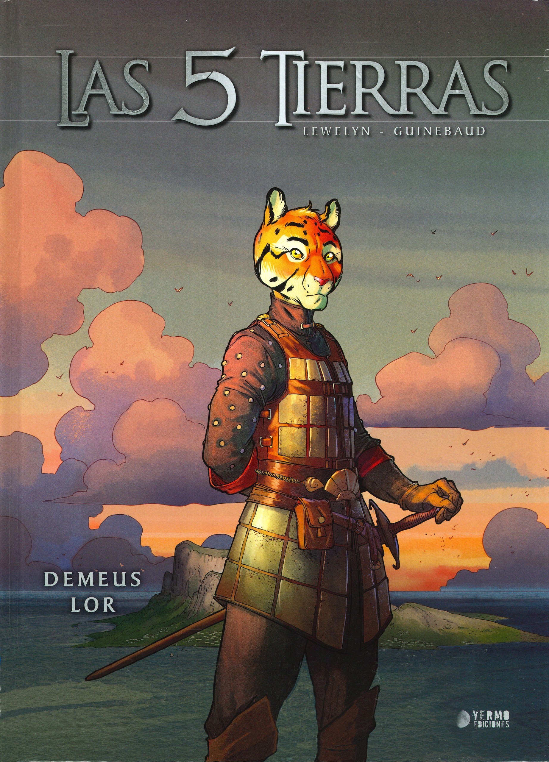 Portada ampliada de LAS 5 TIERRAS