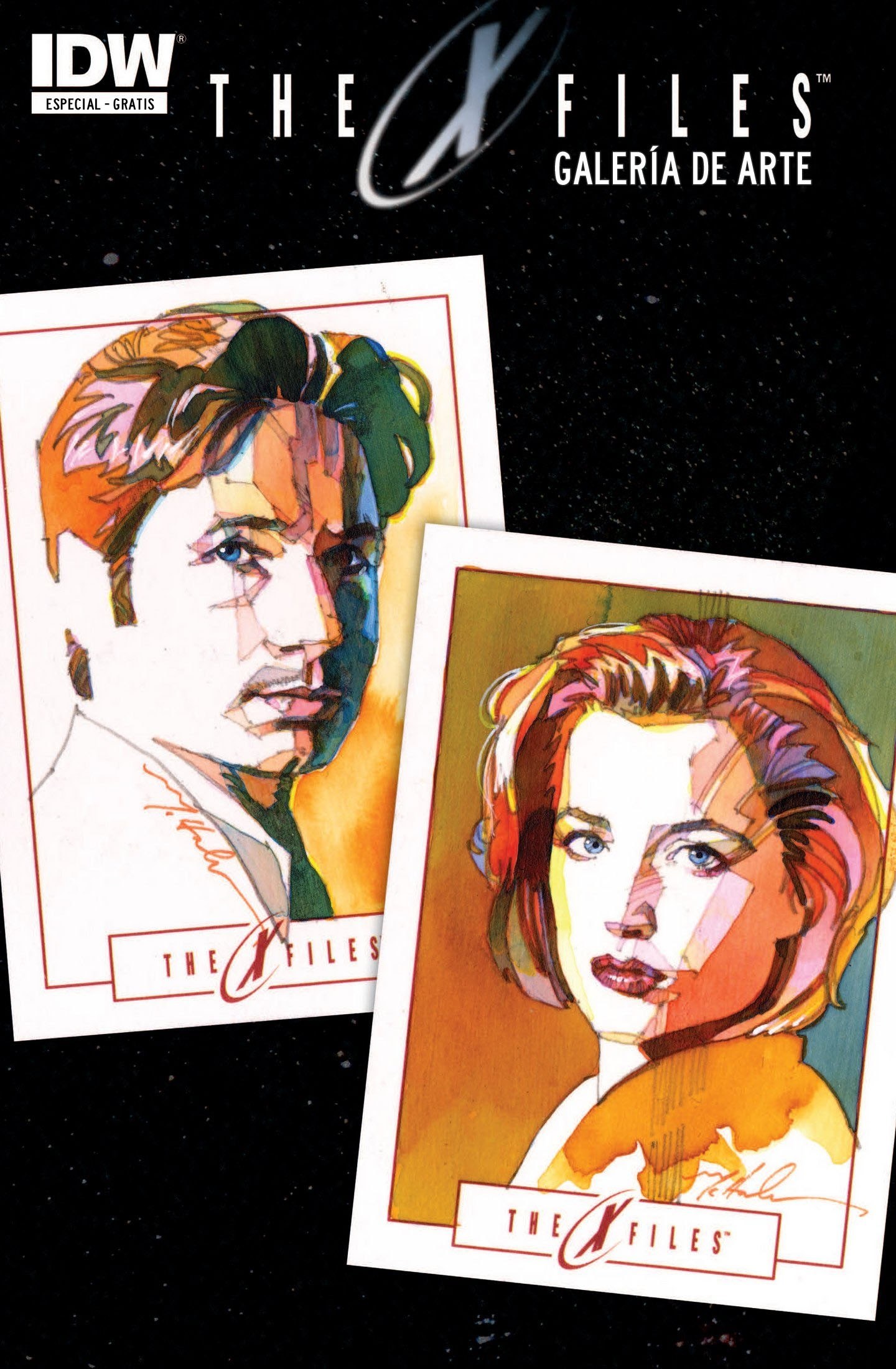 Portada ampliada de THE X FILES GALERIA DE ARTE