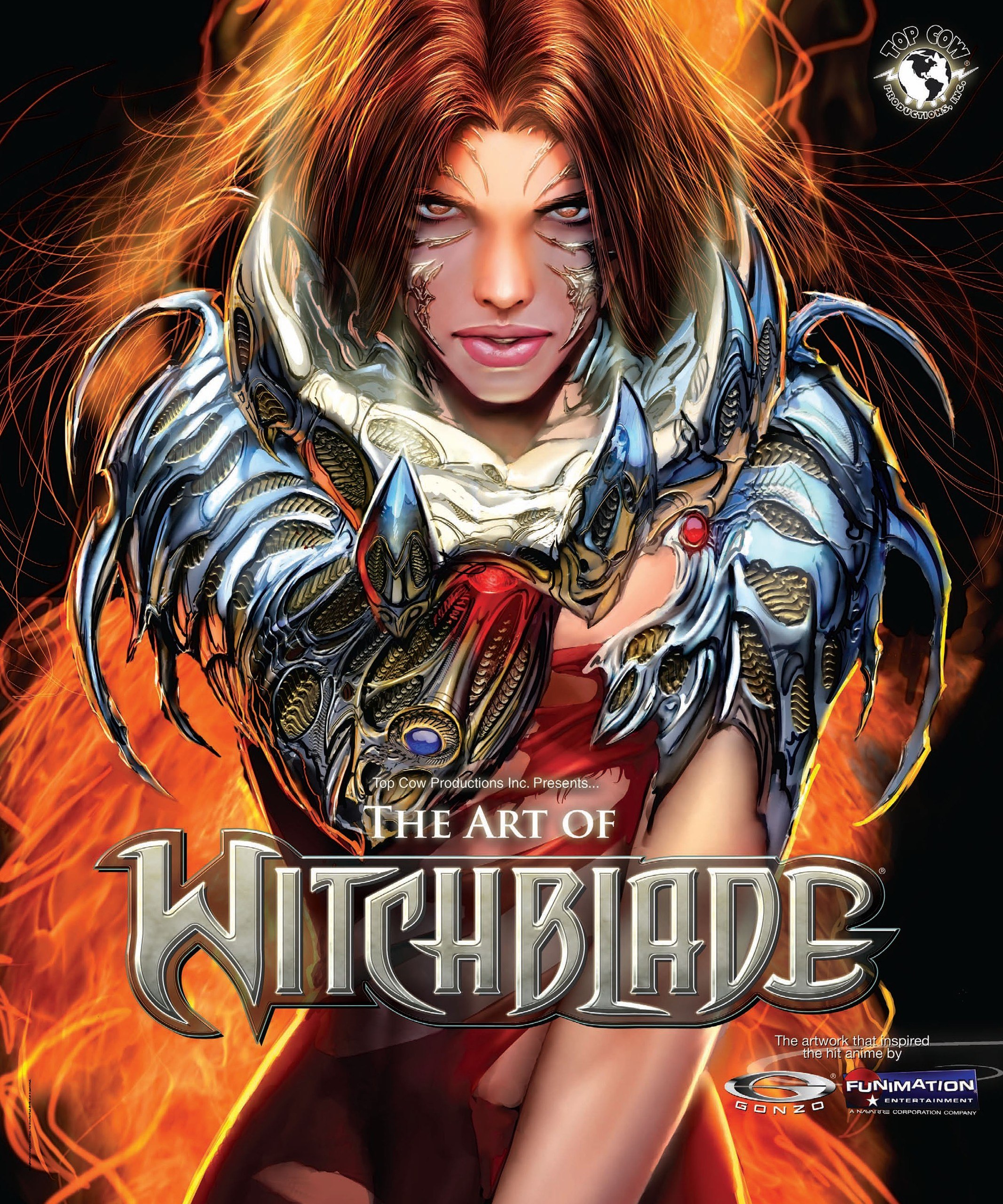 Portada ampliada de The Art of Witchblade