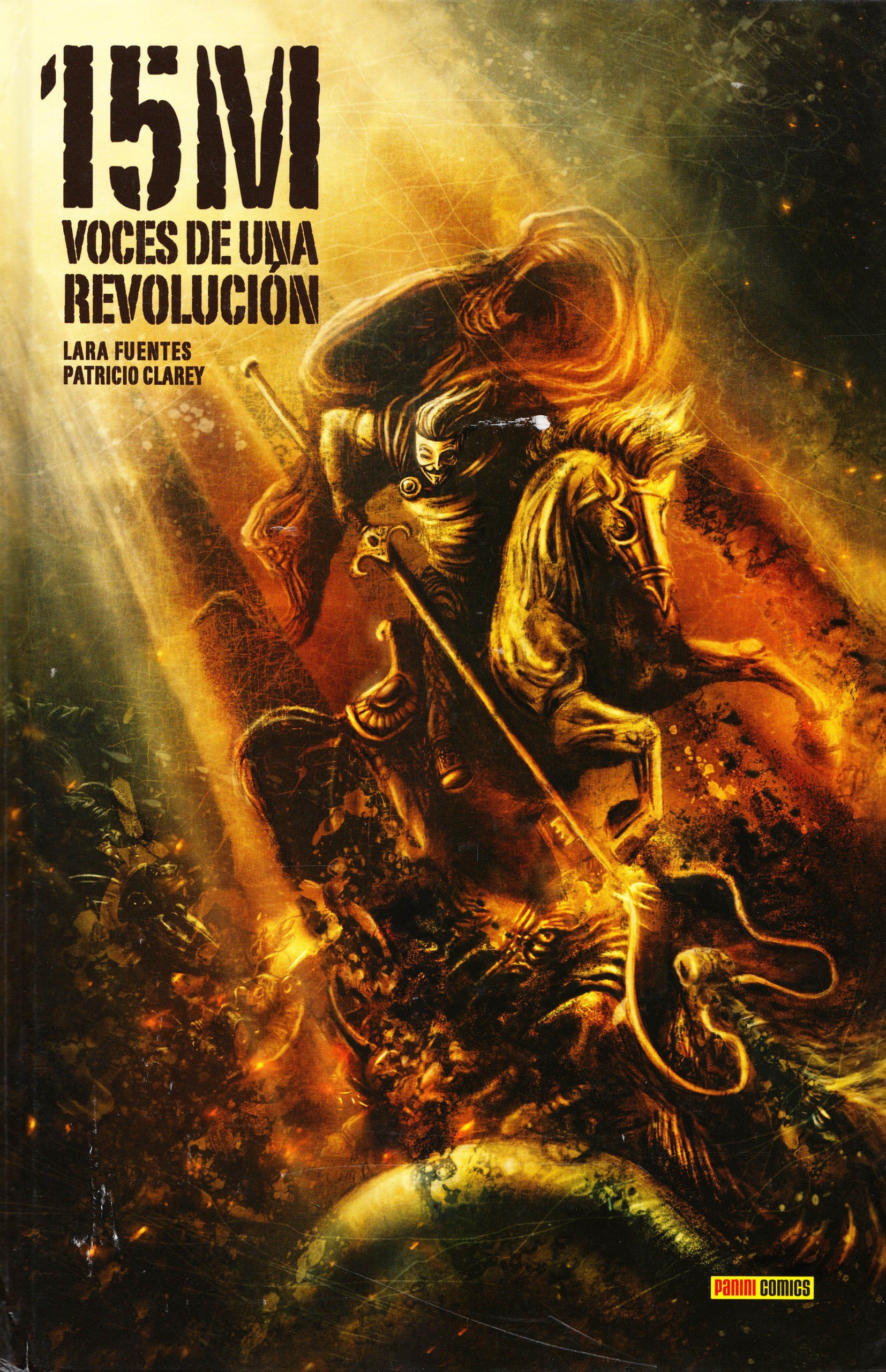 Portada ampliada de 15M VOCES DE UNA REVOLUCION